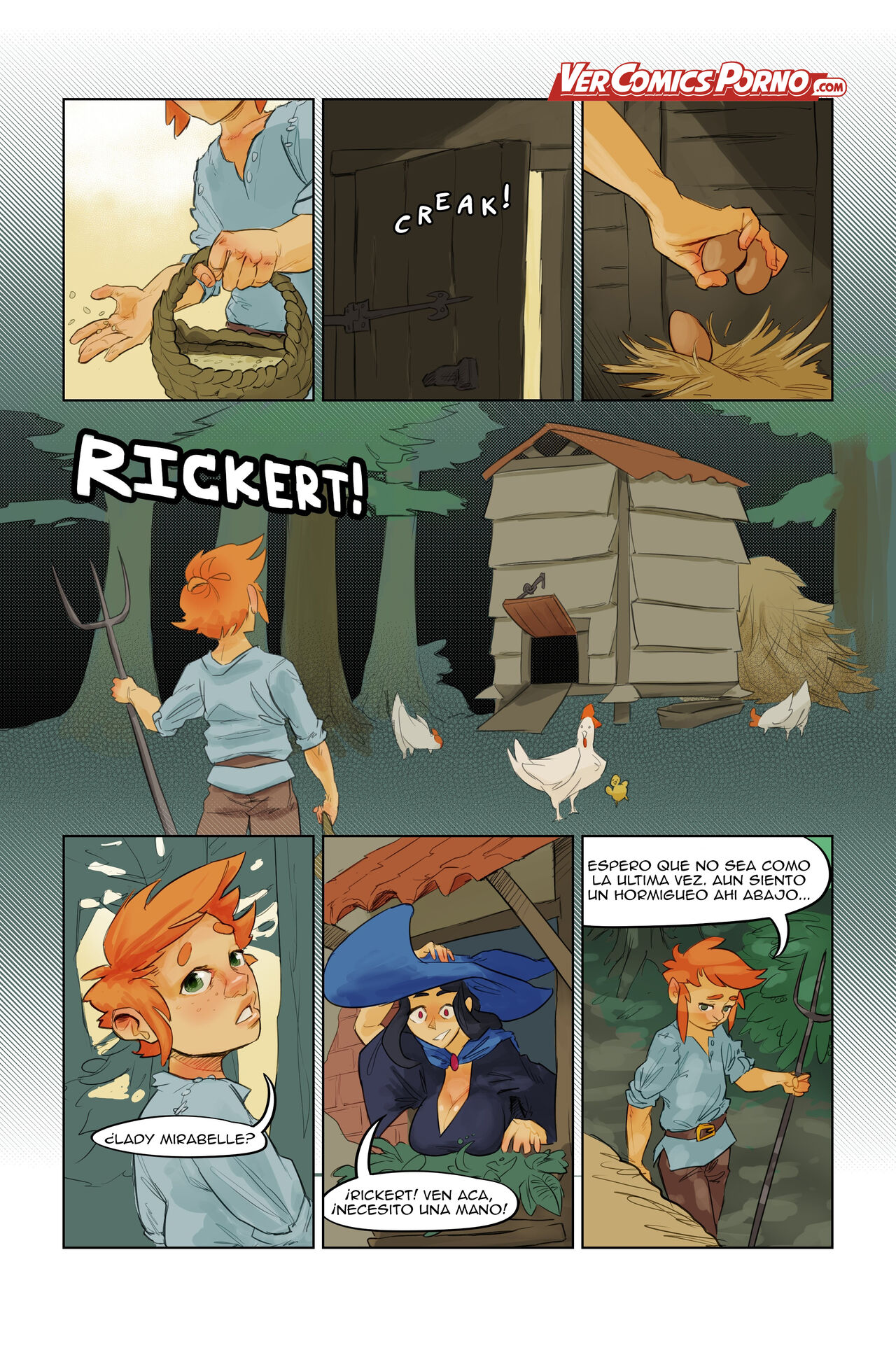 A Boy and His Familiar, Chapter #1 page 3 full