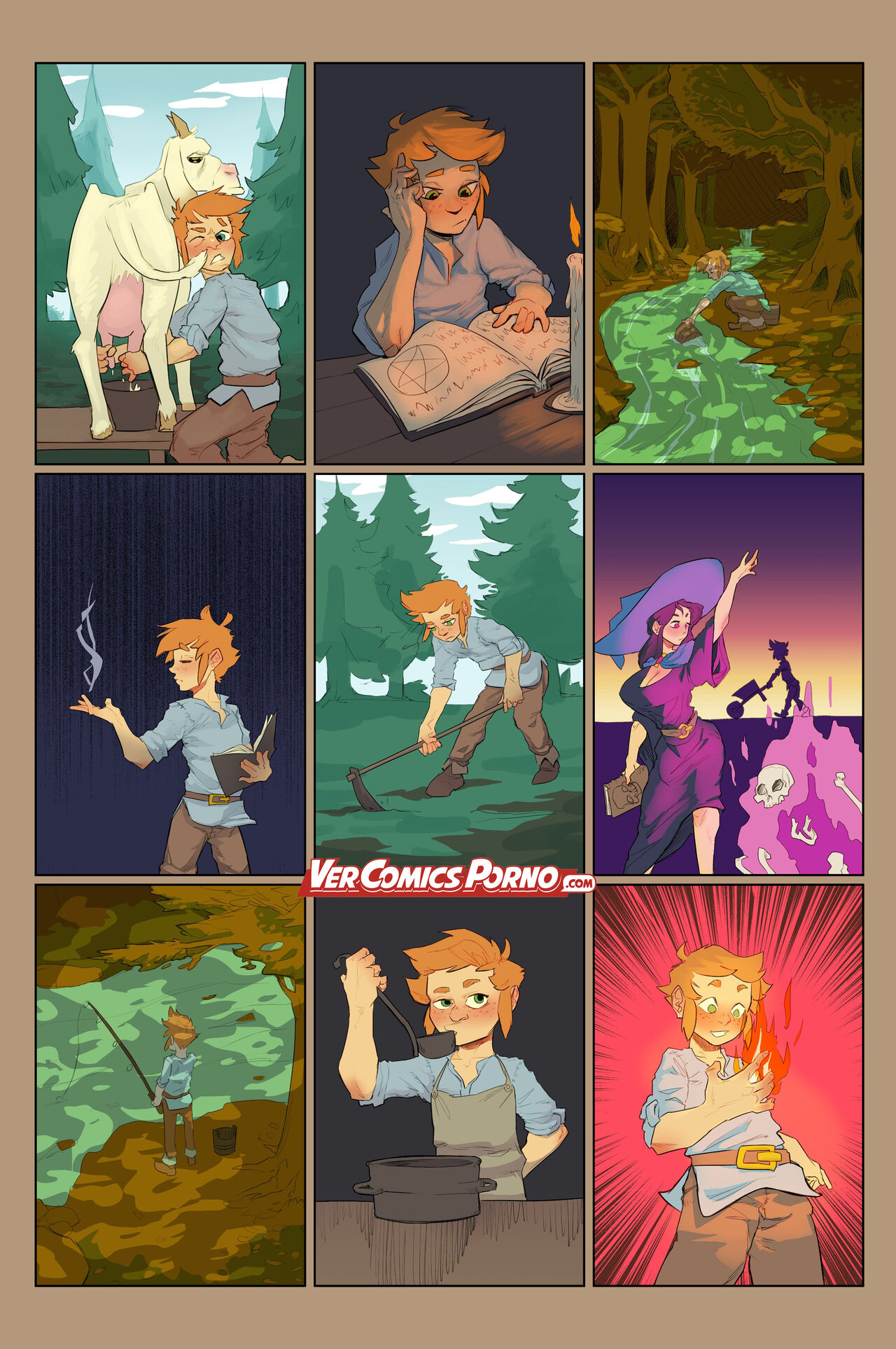 A Boy and His Familiar, Chapter #1 page 8 full