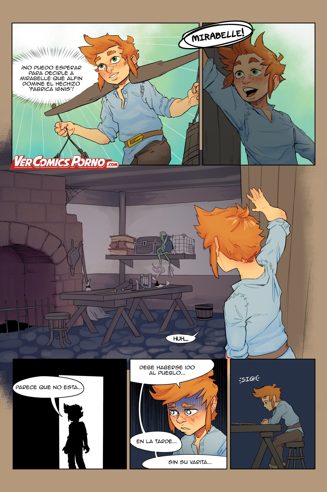 A Boy and His Familiar, Chapter #1 page 9 full