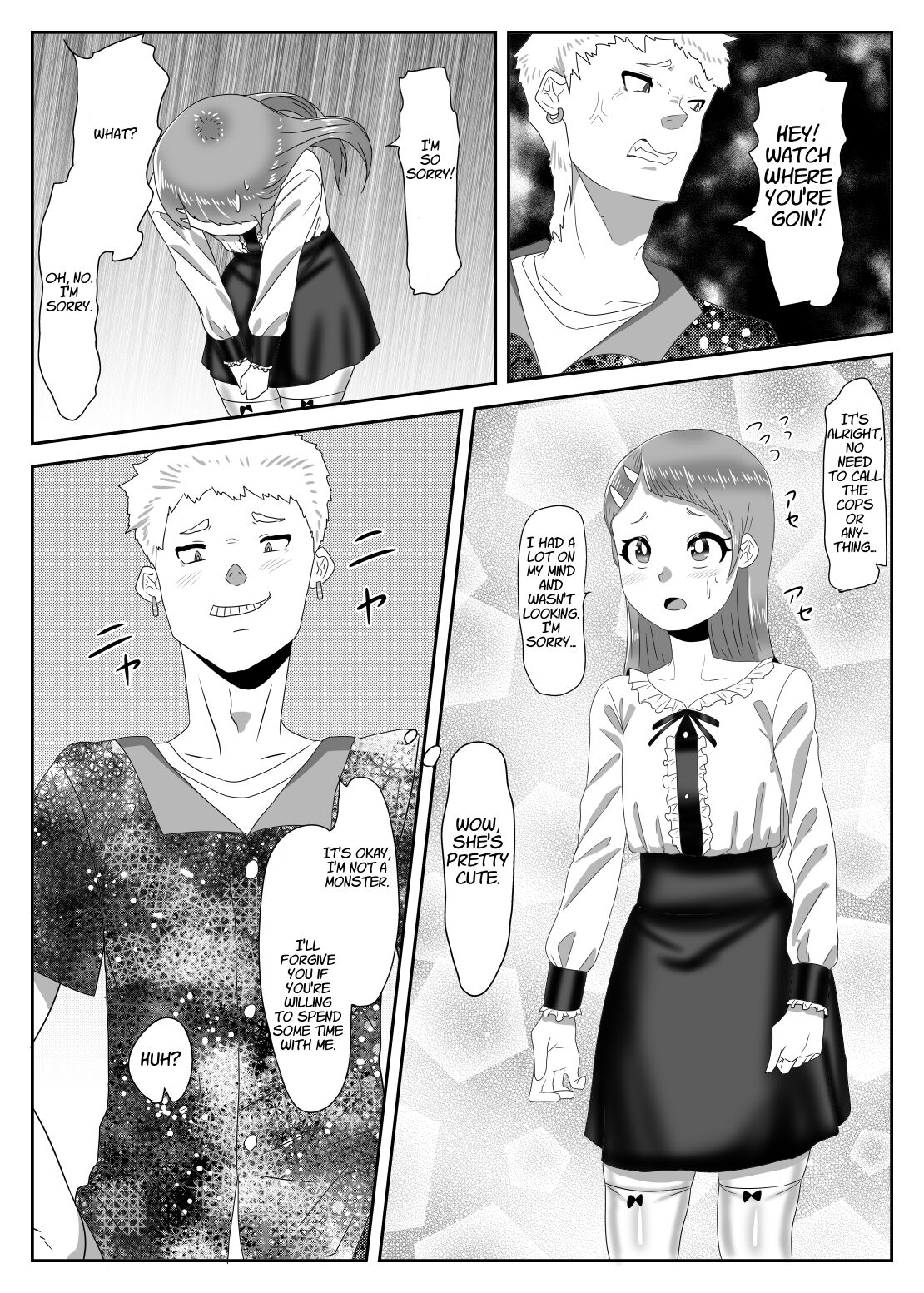 Batsu gēmu de josō sanpo sa se rarete itara ikemen futanari musume ni tasuke raremashita page 10 full