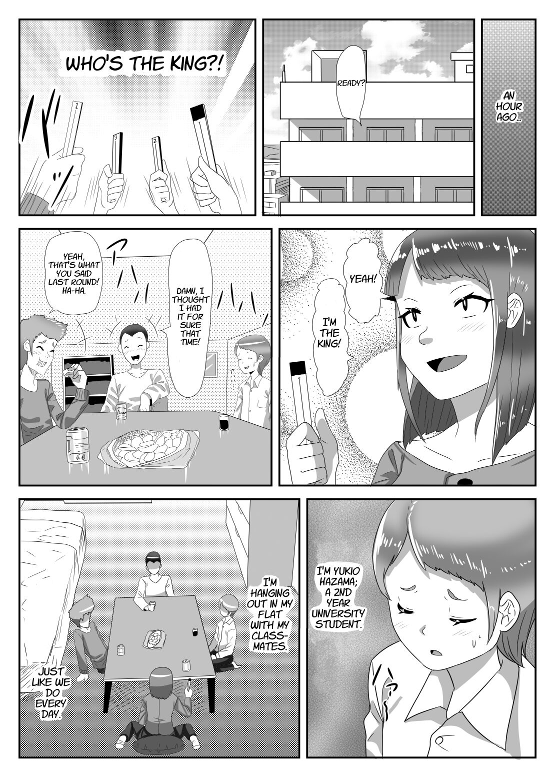 Batsu gēmu de josō sanpo sa se rarete itara ikemen futanari musume ni tasuke raremashita page 3 full