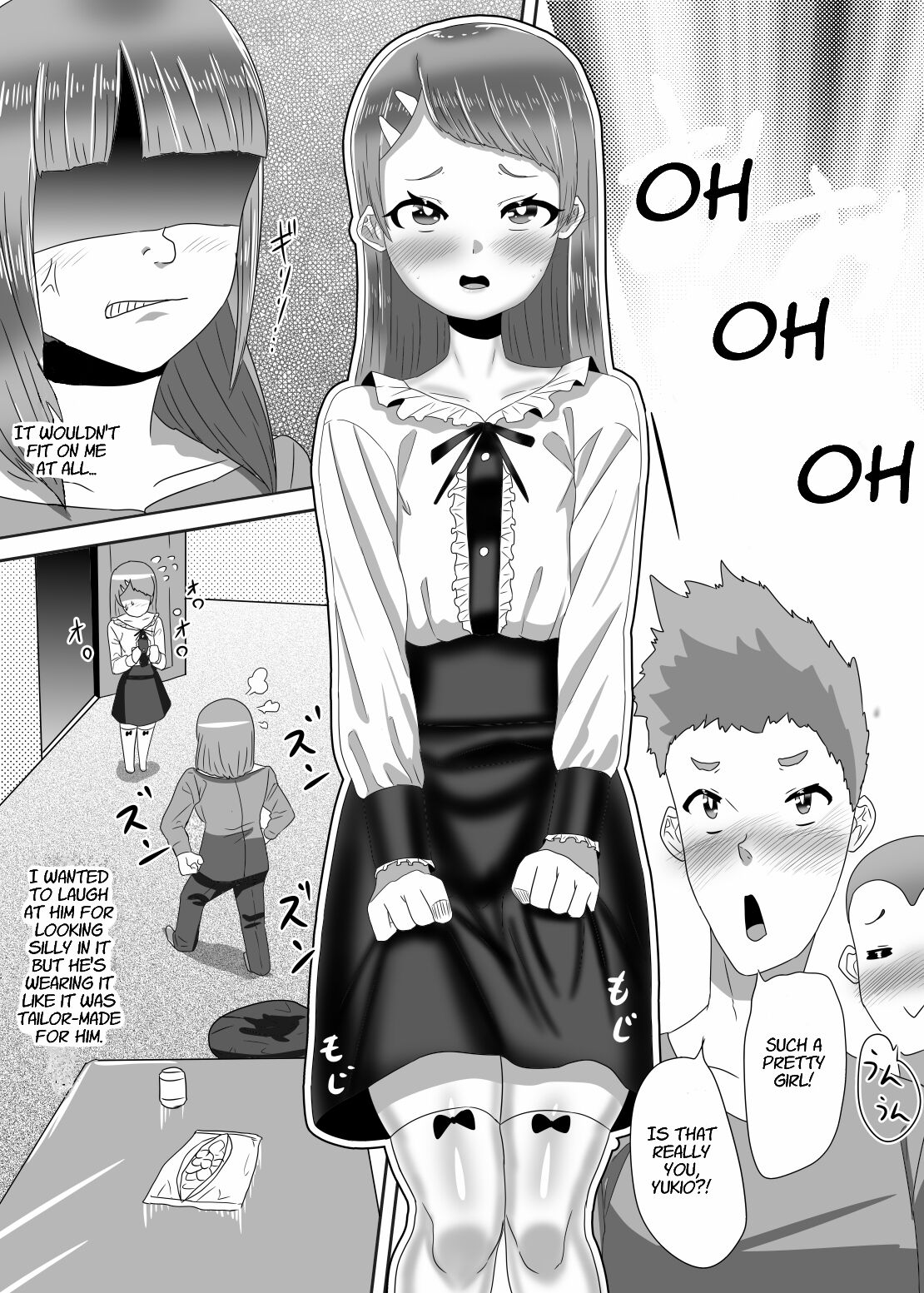Batsu gēmu de josō sanpo sa se rarete itara ikemen futanari musume ni tasuke raremashita page 7 full