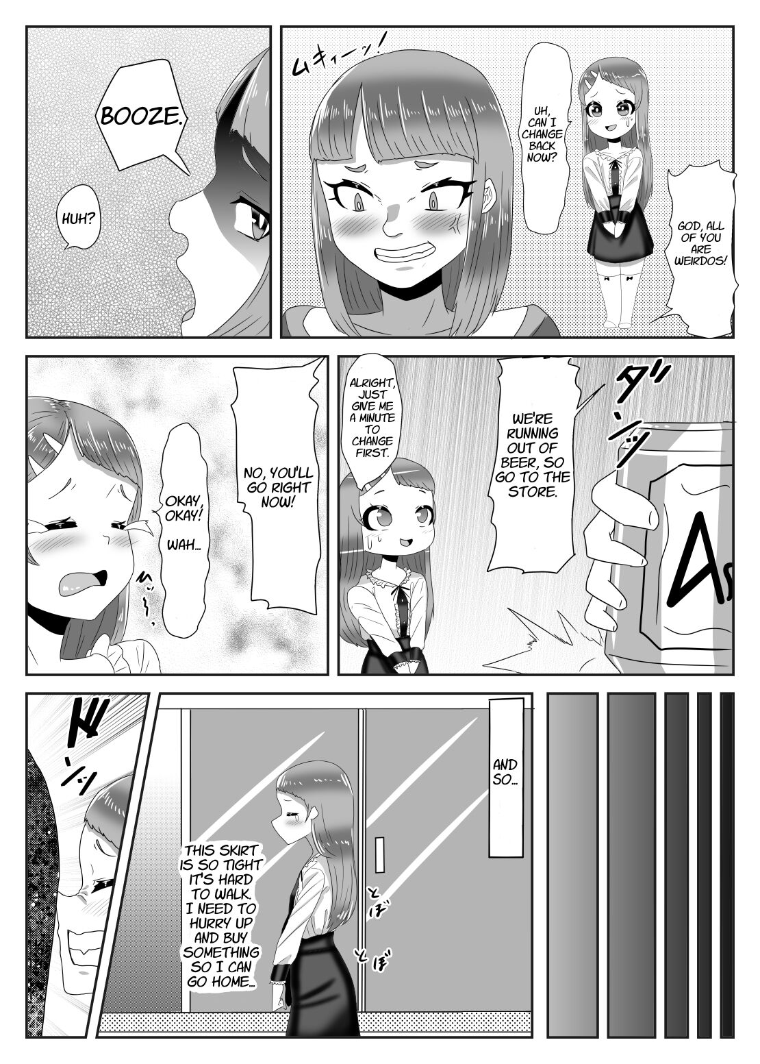 Batsu gēmu de josō sanpo sa se rarete itara ikemen futanari musume ni tasuke raremashita page 9 full