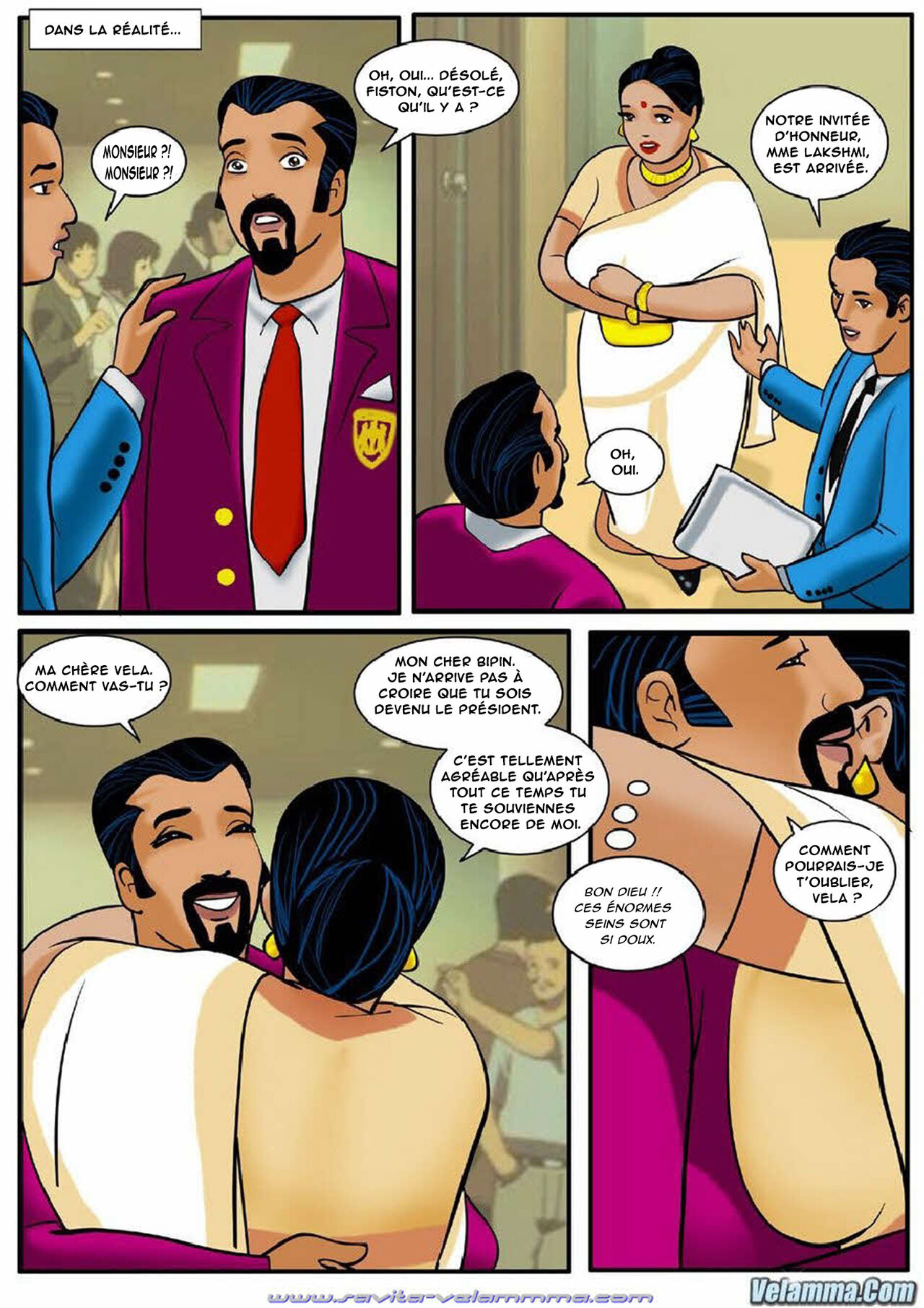 Velamma - 005 - L'invité d'honneur page 6 full