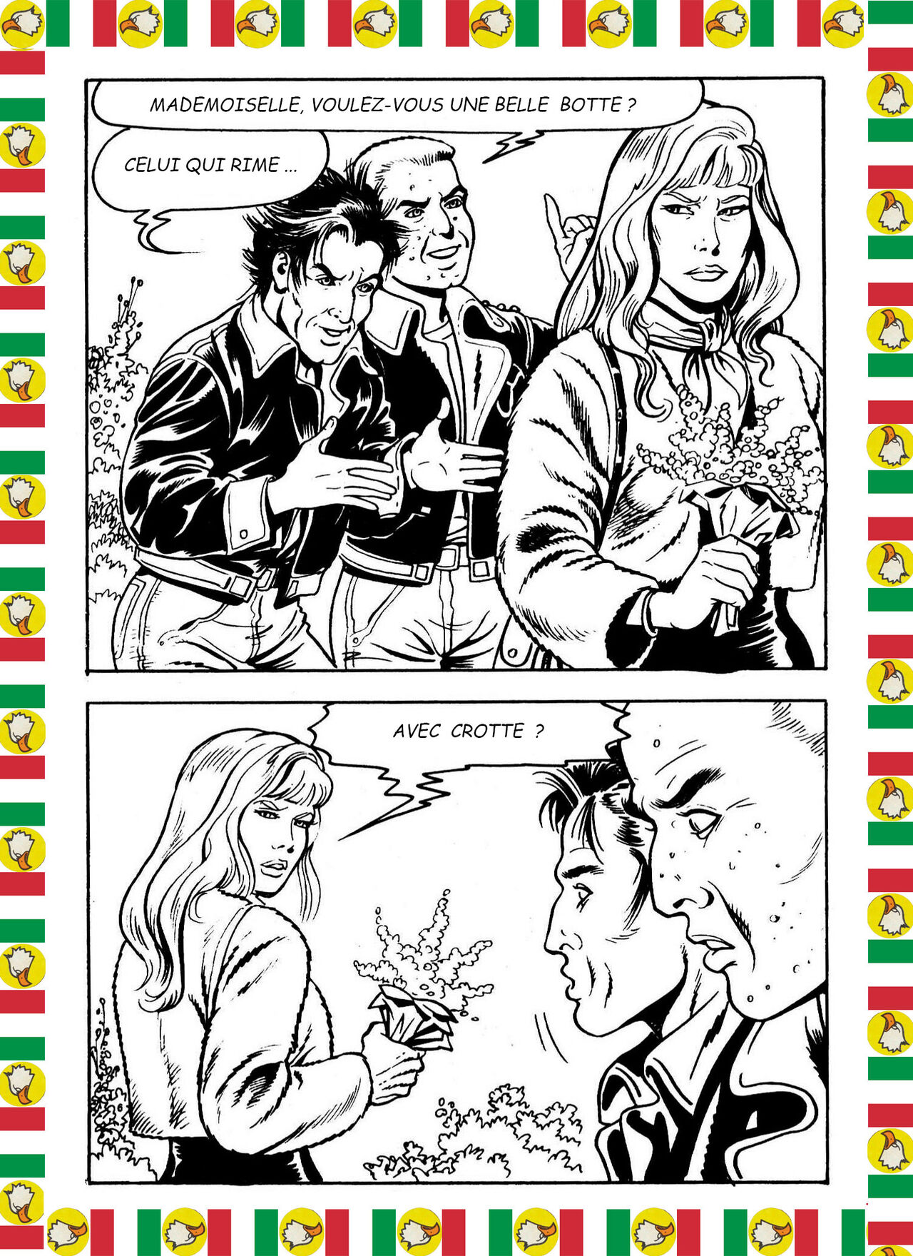 Série Blanche 28 - La farce du destin page 9 full