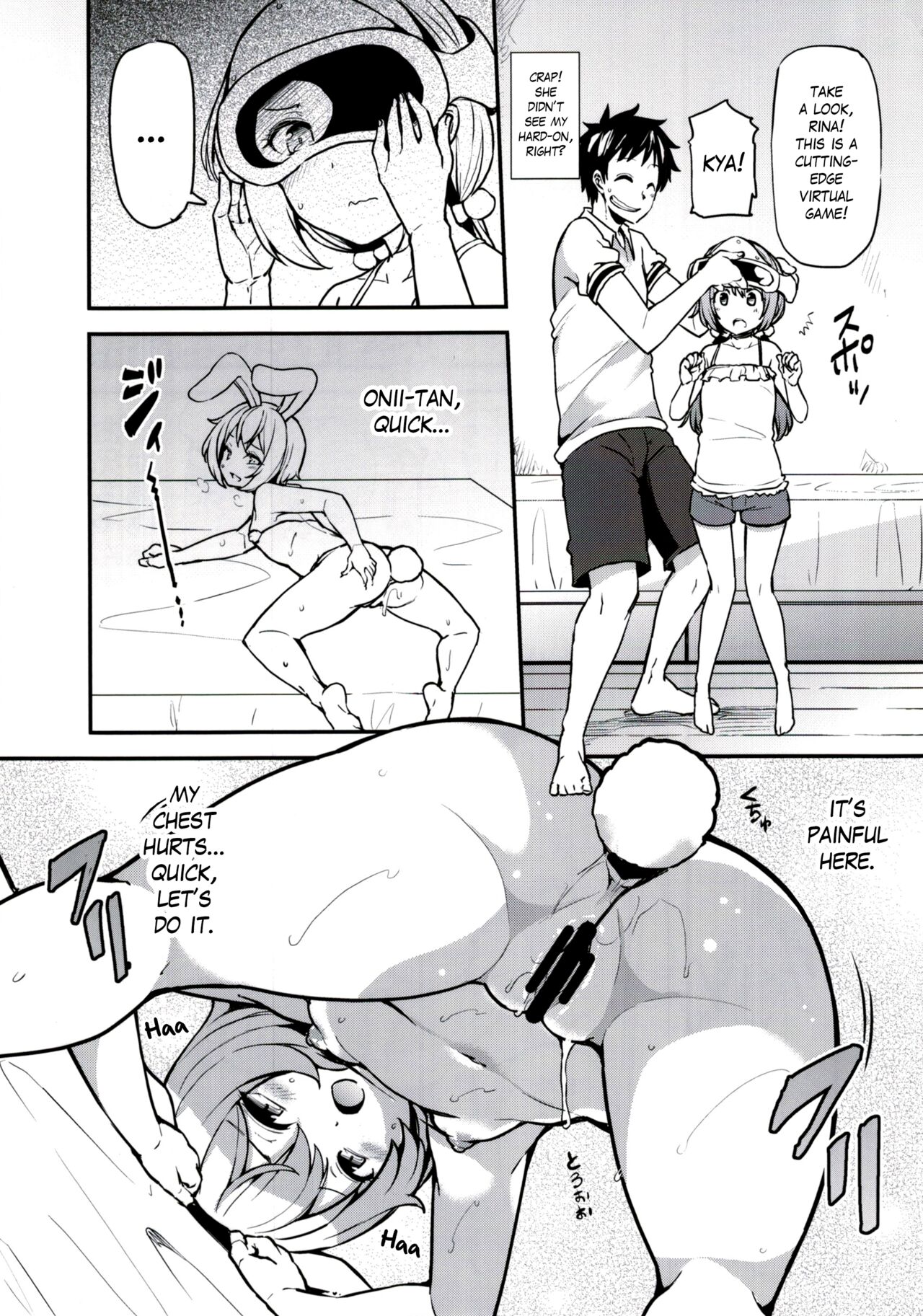 Rina to Onii-chan no Ikenai Ojikan | Rina and Onii-chan's Forbidden Time page 4 full