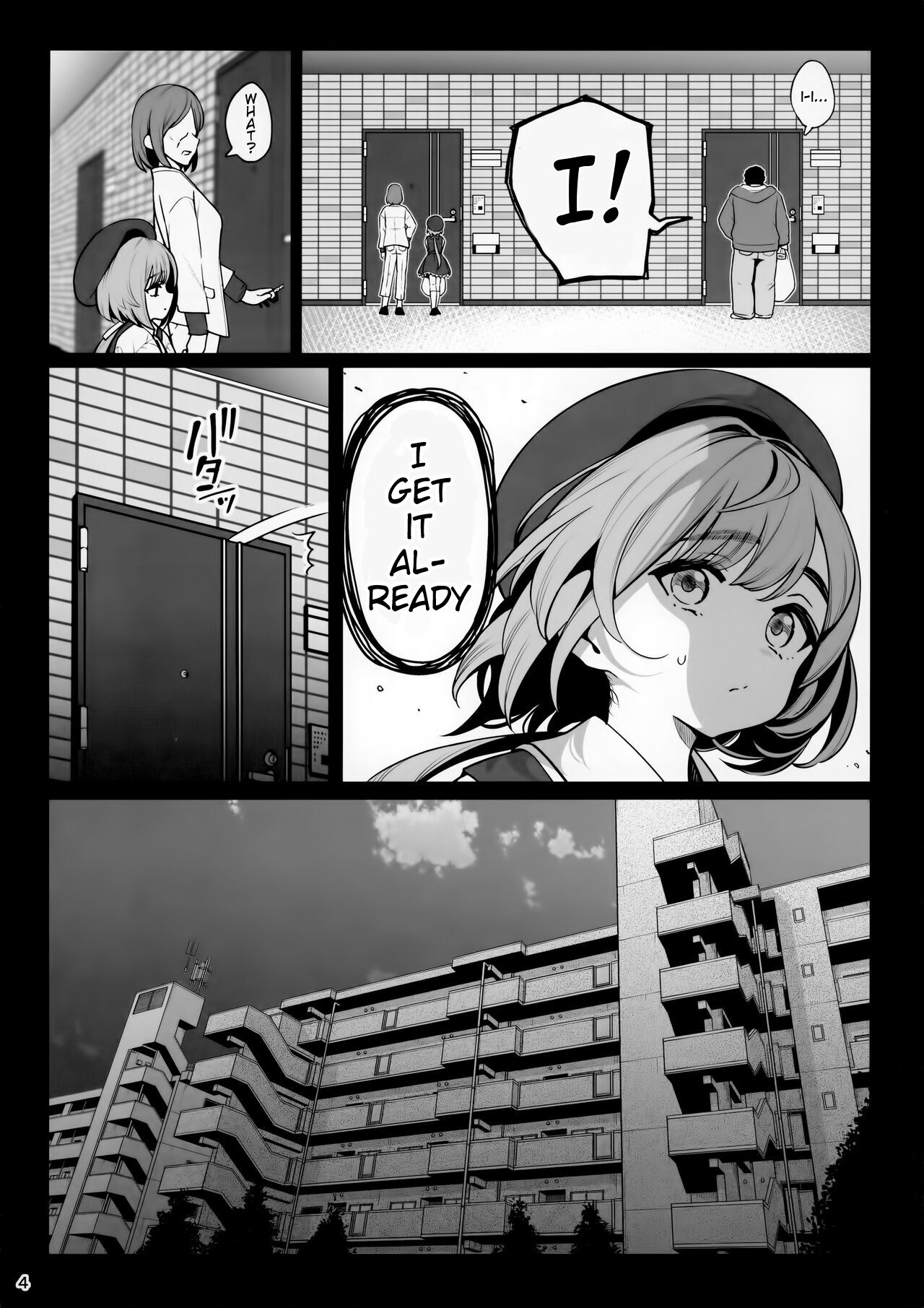 To my Neighbor, your Daughter has been too cute, admirable, and smart to boot, she's fitting as my Onahole so I did it - Mating Hypnosis page 5 full