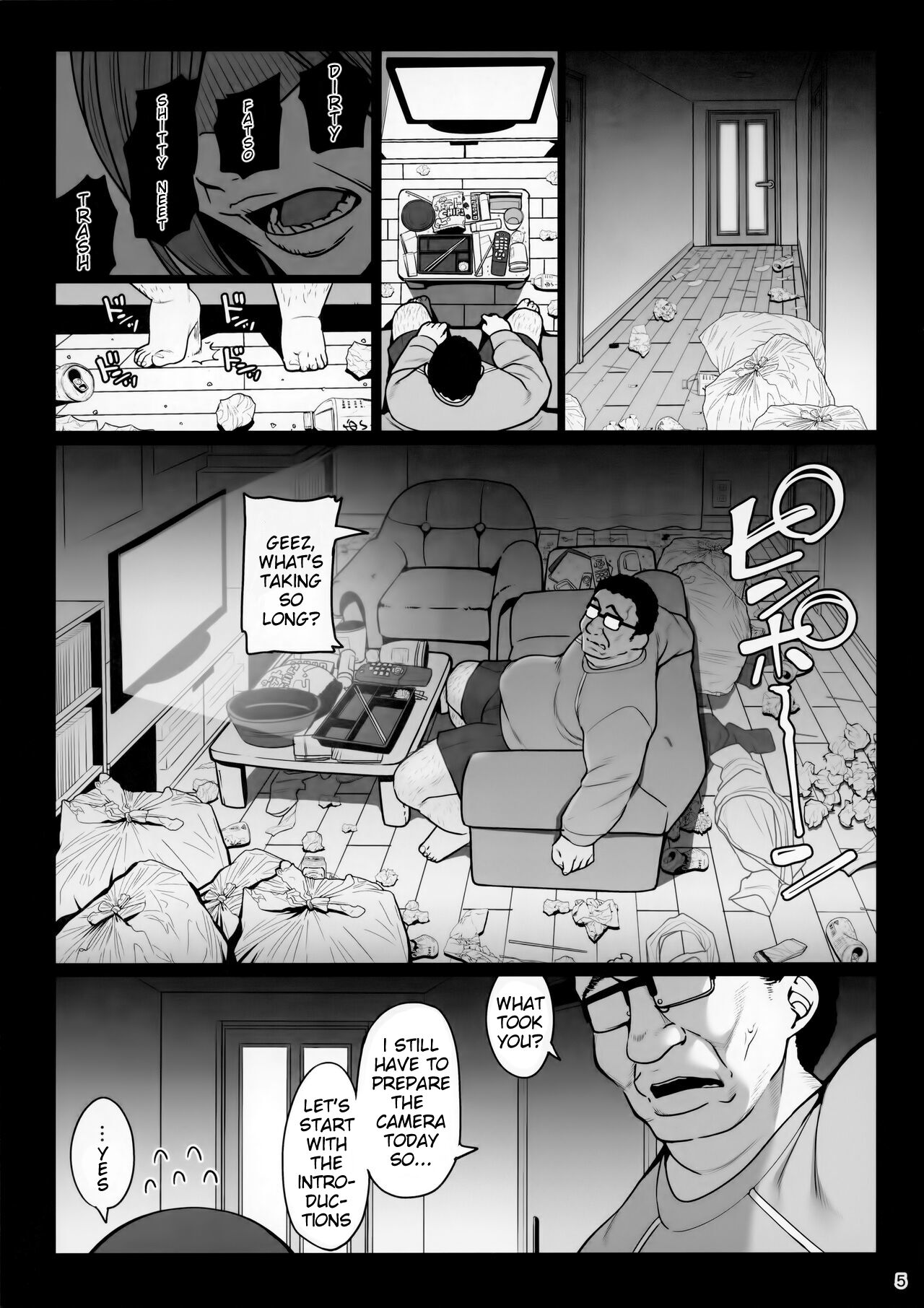 To my Neighbor, your Daughter has been too cute, admirable, and smart to boot, she's fitting as my Onahole so I did it - Mating Hypnosis page 6 full