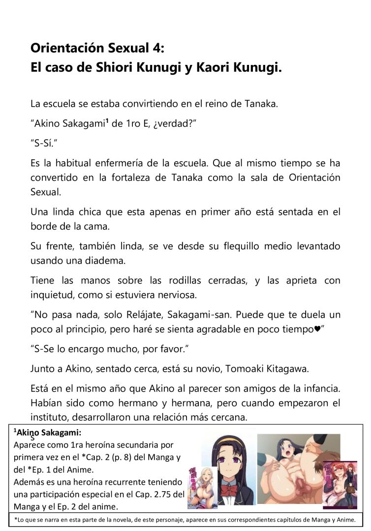 Saimin Seishidou Capitulo 4: Caso de Shiori Kunugi y Kaori Kunugi page 3 full