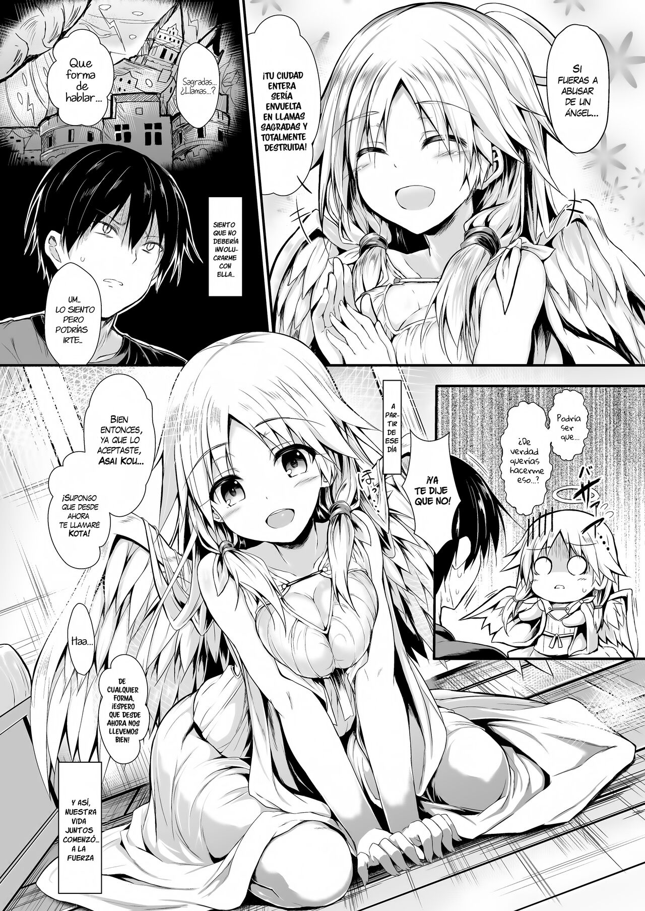 Futari de Issho ni Tsukurimashou. | Hagamos un Nuevo Mundo Juntos. page 9 full