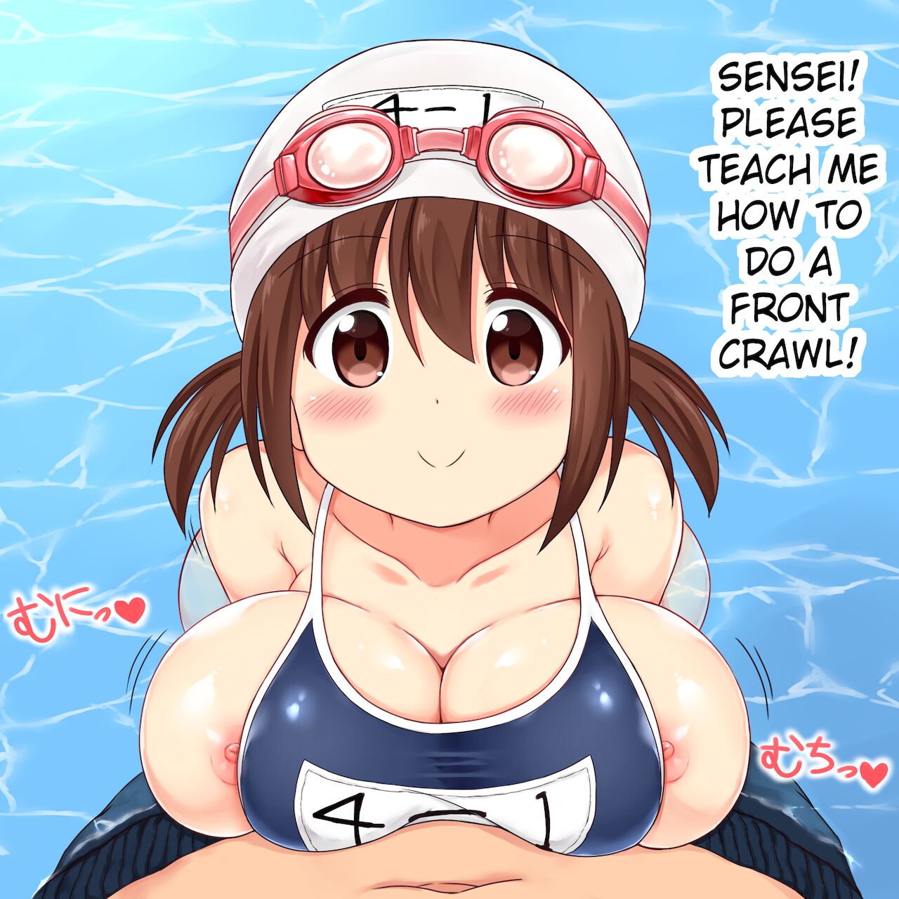 Mizugi o Wasurete Zenra de Jugyou o Ukeru Mana-chan | Mana-chan Forgot her Swimsuit and Came to Swim Class Butt Naked page 8 full