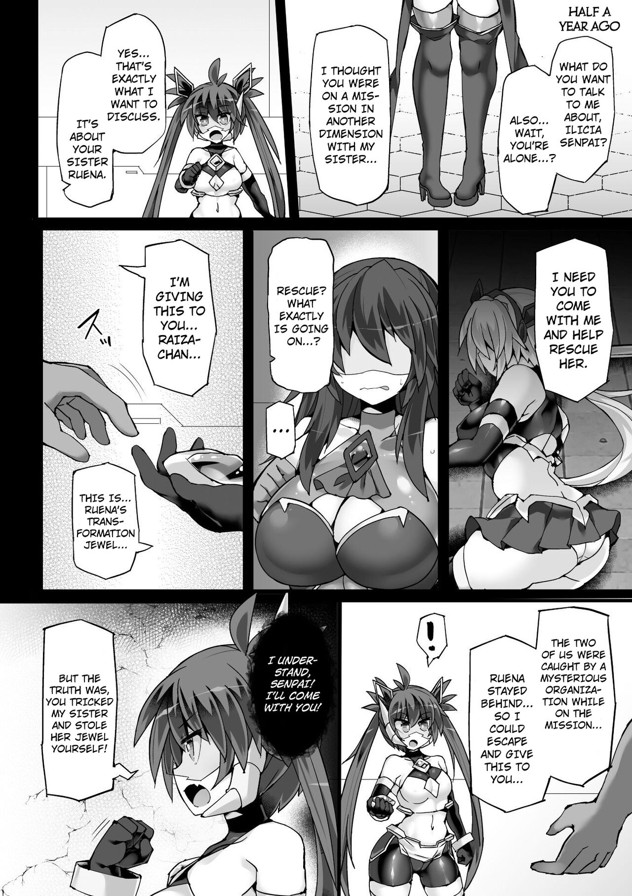 Shinsou Makou Shoujo THE COMIC Shiroki Seiken no Rizuve to Akaki Senrai no Raiza Episode 2 page 10 full