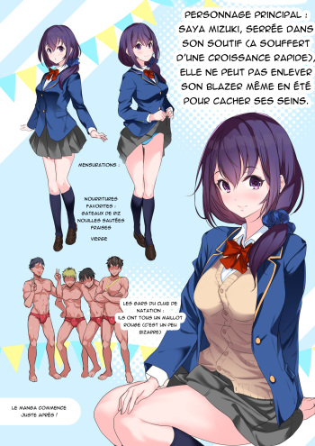 Kyonyuu ga Nayami no Suiei Buin cover