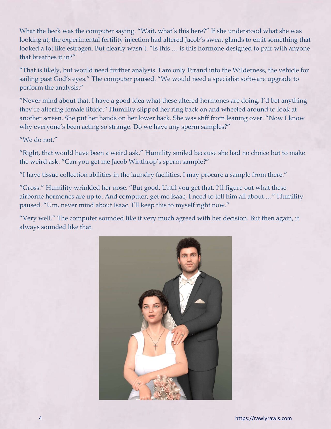 Mothership Wilderness Chapter 4: Rawly Rawls Fiction page 4 full