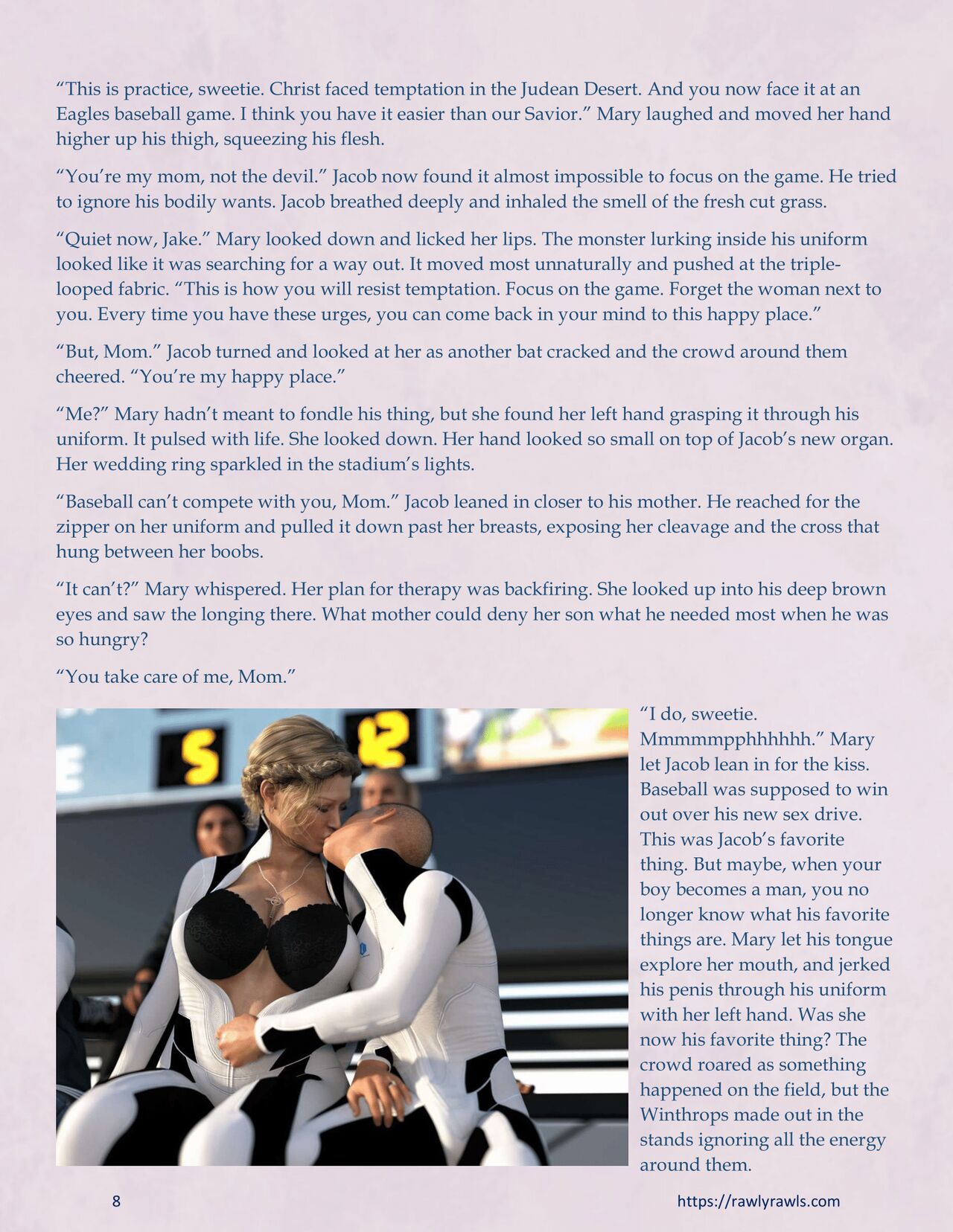 Mothership Wilderness Chapter 4: Rawly Rawls Fiction page 8 full