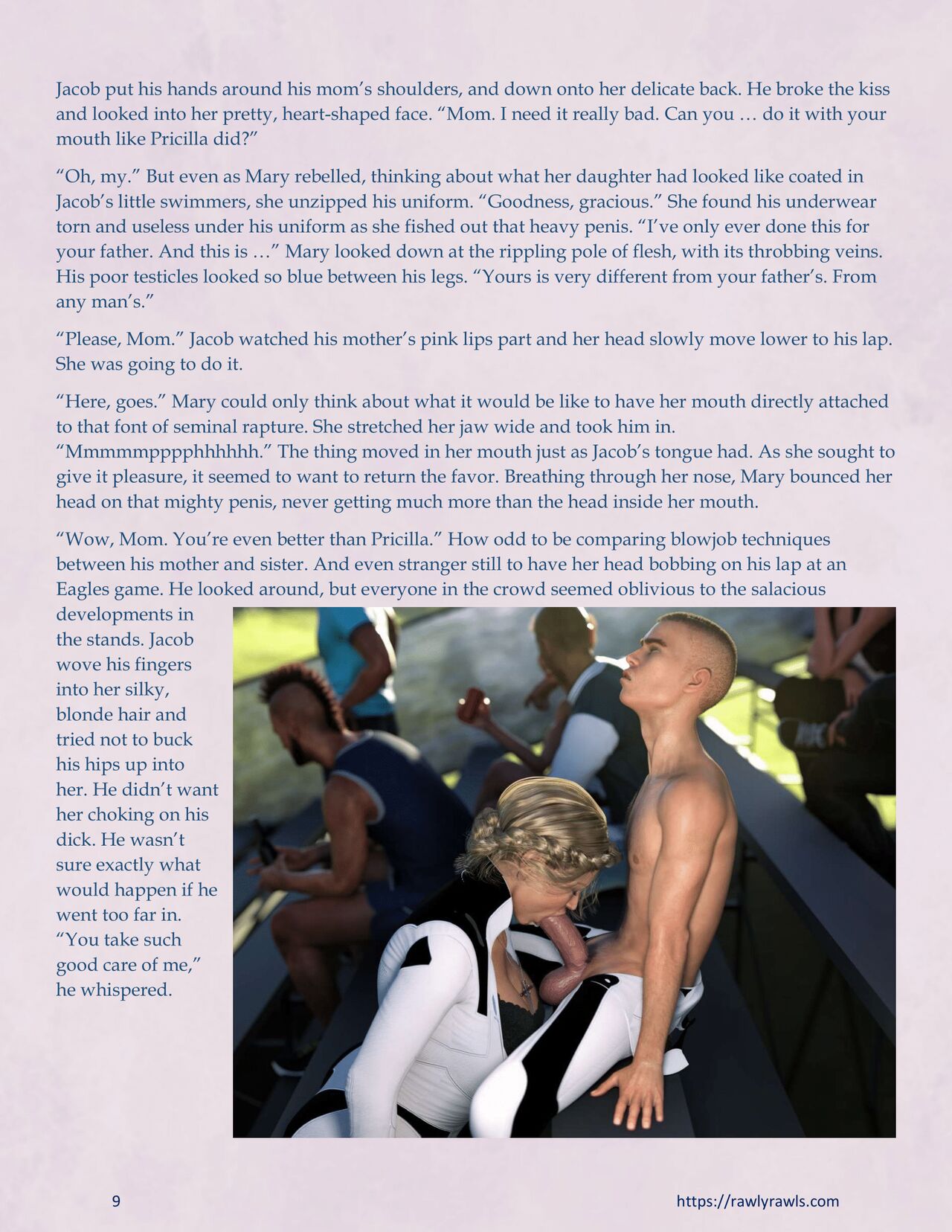 Mothership Wilderness Chapter 4: Rawly Rawls Fiction page 9 full