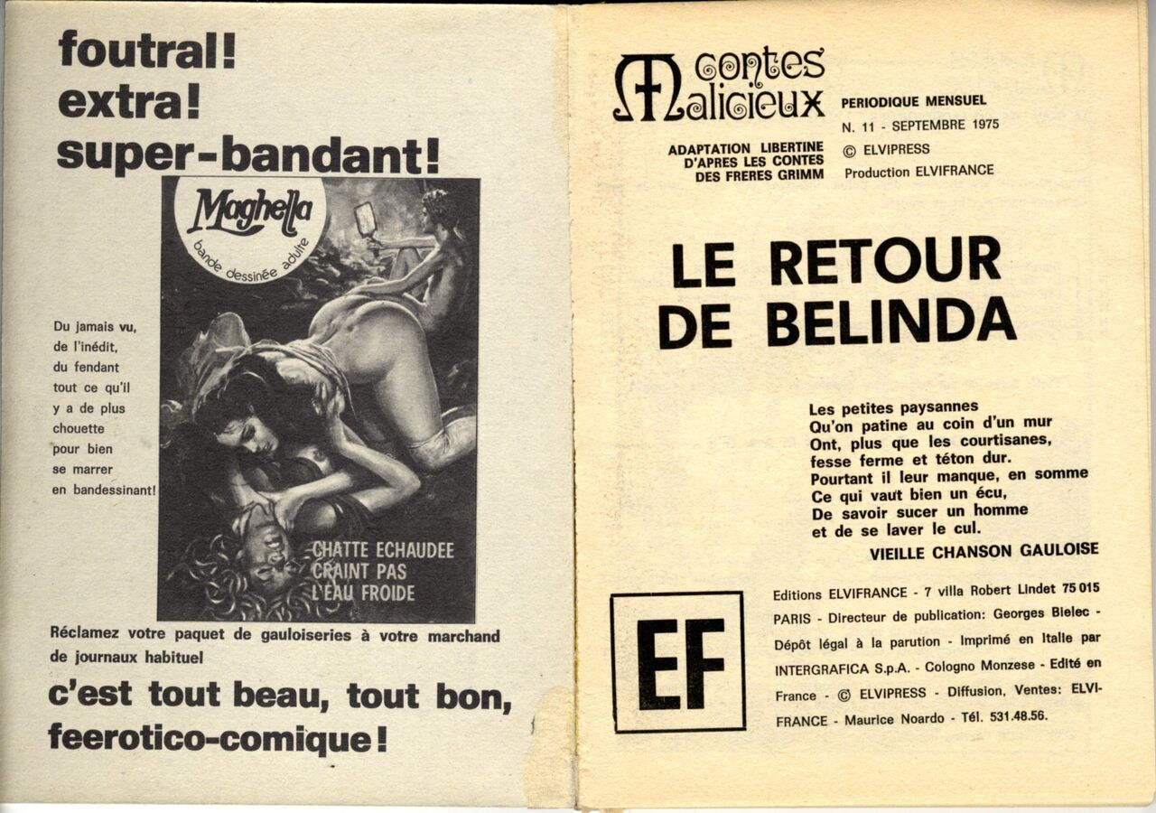 Contes Malicieux 11 - Le Retour de Belinda page 2 full