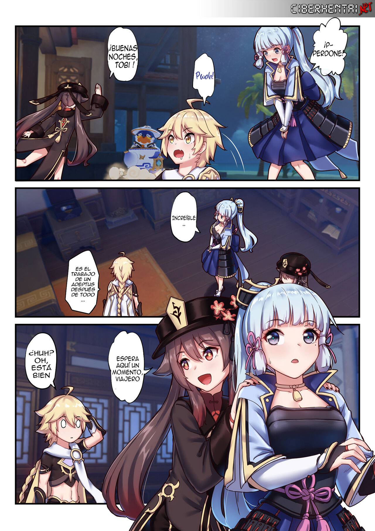 The Traveler's Wives Hu tao &amp; Kamisato Ayaka page 1 full
