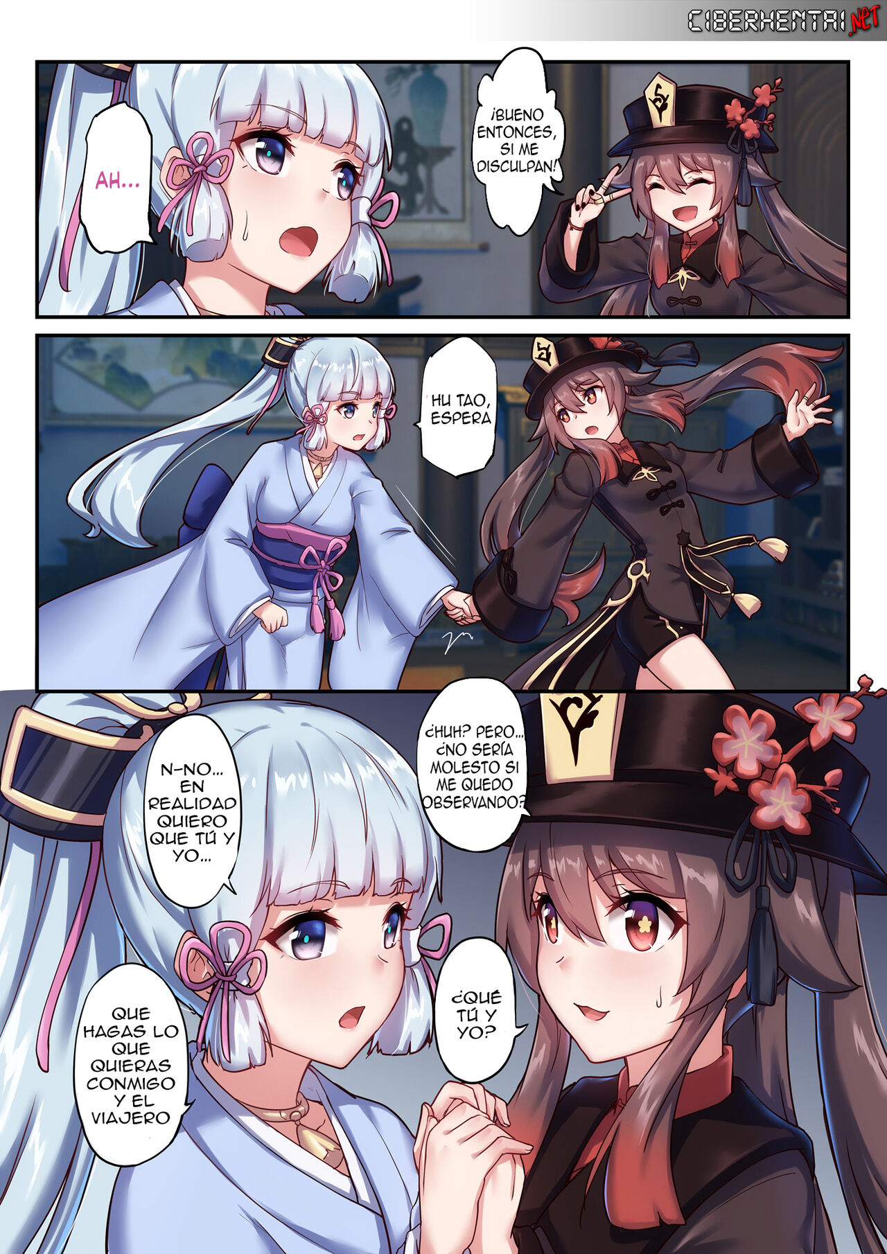 The Traveler's Wives Hu tao &amp; Kamisato Ayaka page 3 full