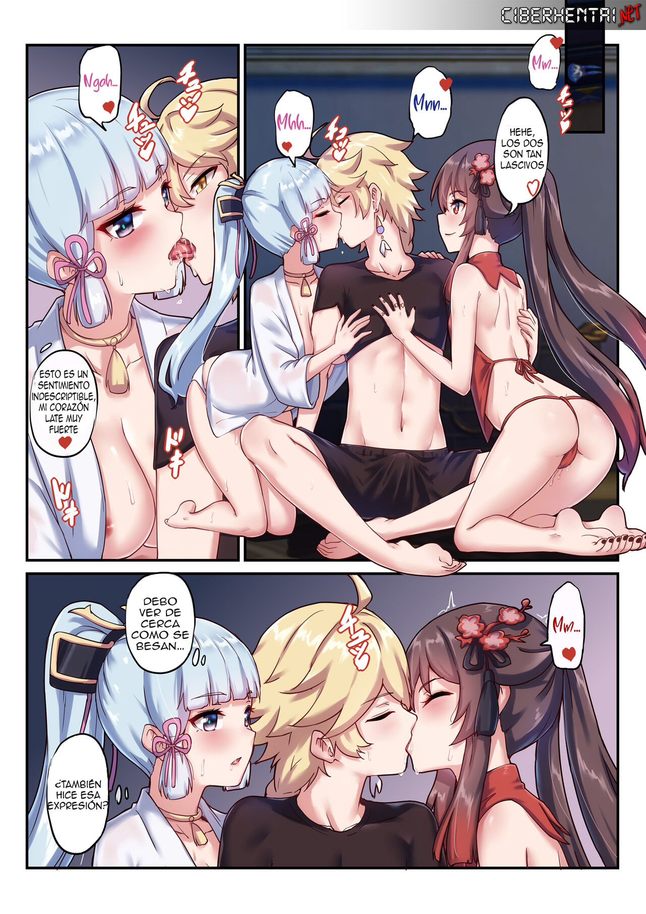 The Traveler's Wives Hu tao &amp; Kamisato Ayaka page 5 full