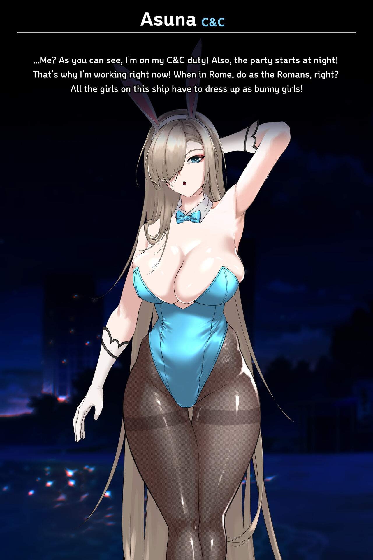 Asuna Bunny Girl page 6 full