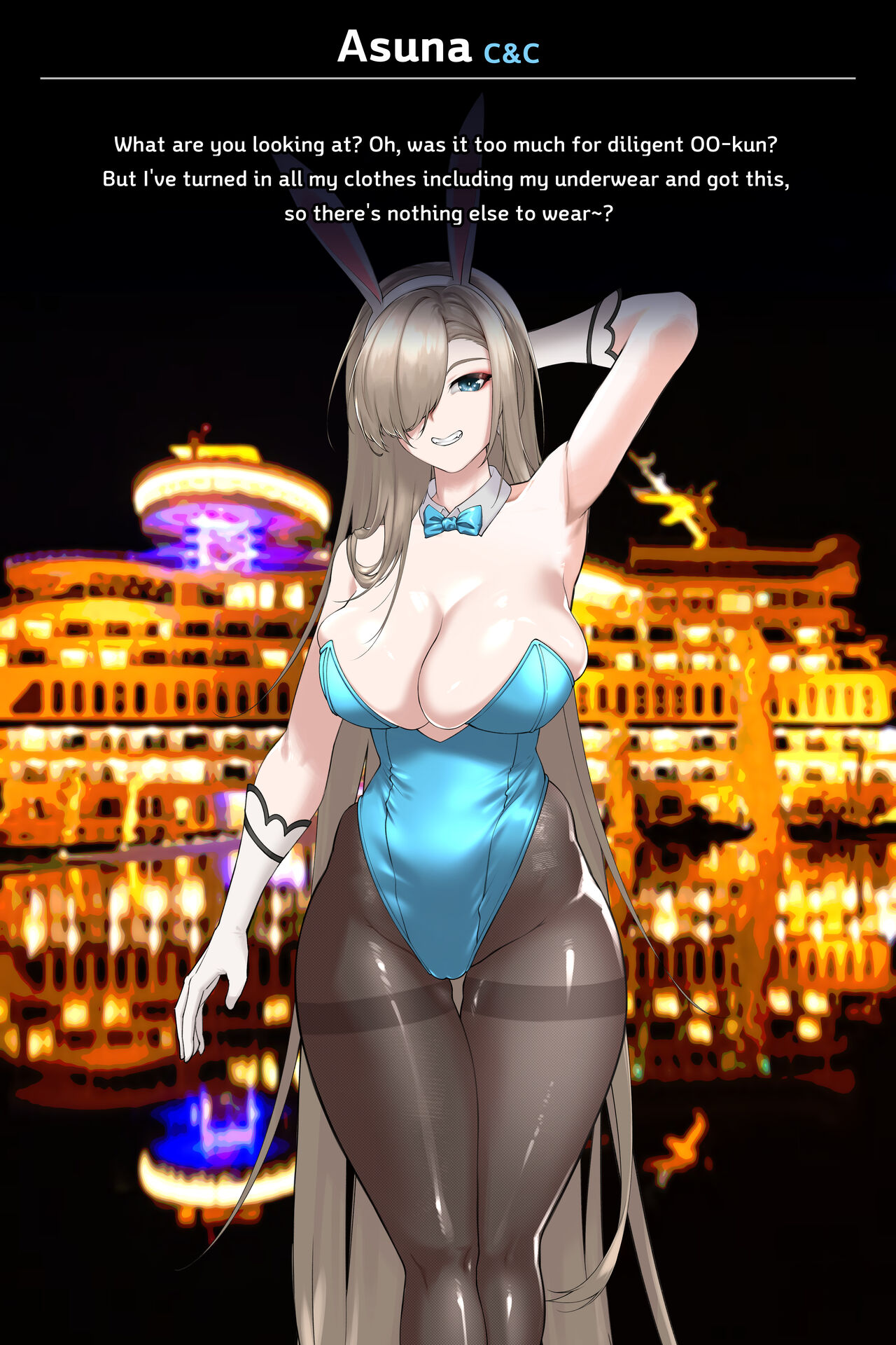 Asuna Bunny Girl page 8 full