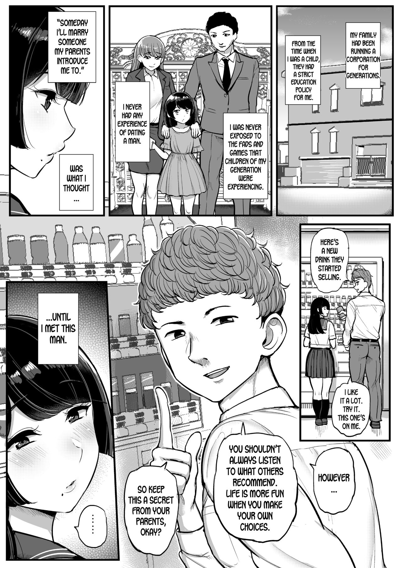 Hakoiri Musume Otoko o Shiru. | The Sheltered Girl's Experience With Men page 3 full
