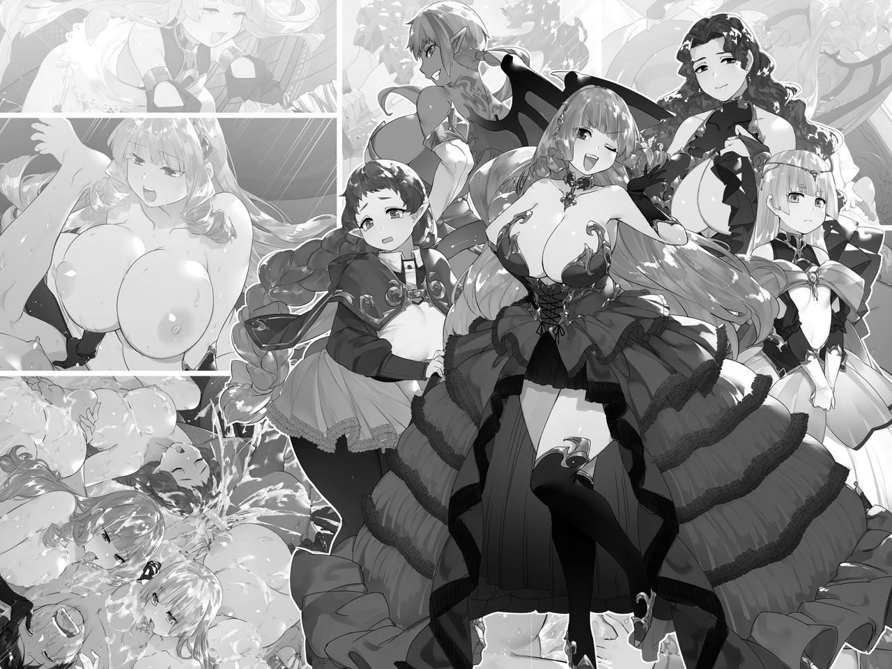 Do-M Tensei! -Otome Game no Sekai ni Mob Tensei shita Rival Reijou-tachi ga Do-S sugiru!- page 2 full