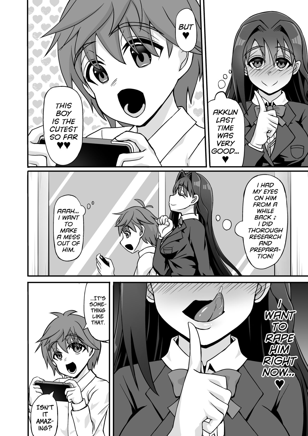 Sakusei Dosukebe Onee-san ~Boku wa Seitsuu &amp; Kyousei Shasei de Kairaku Ochi~ page 3 full