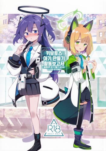 Kivotos Kozukuri Katsudou Houkokusho | 키보토스 아기 만들기 활동보고서 ~블루아카 아기 만들기 보고서~ cover