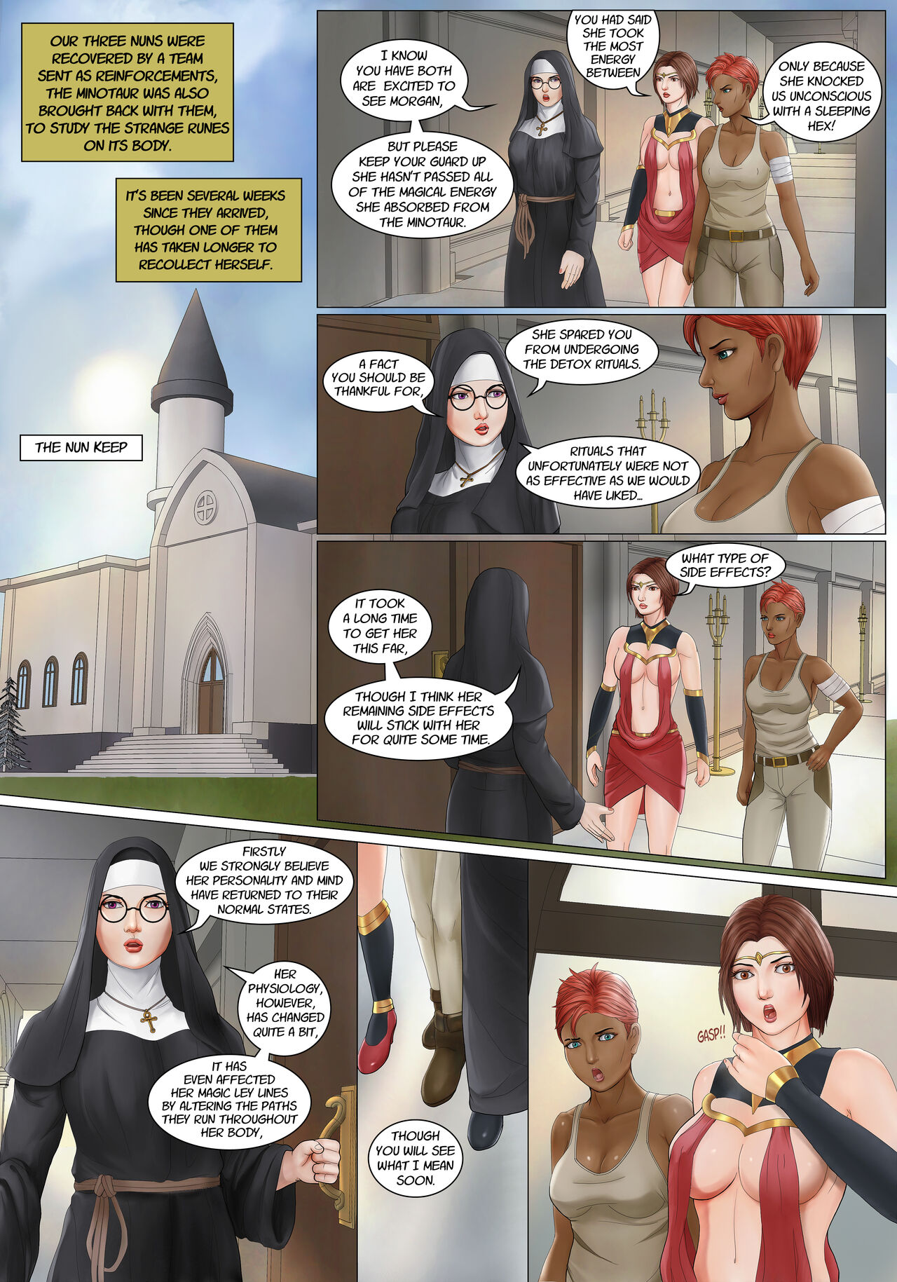 Bronze Cross Nuns: Slime and Faith page 2 full
