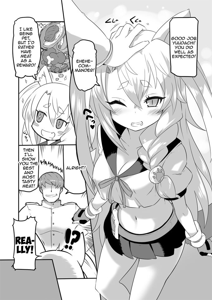 Yuudachi and Delicious Meat page 2 full