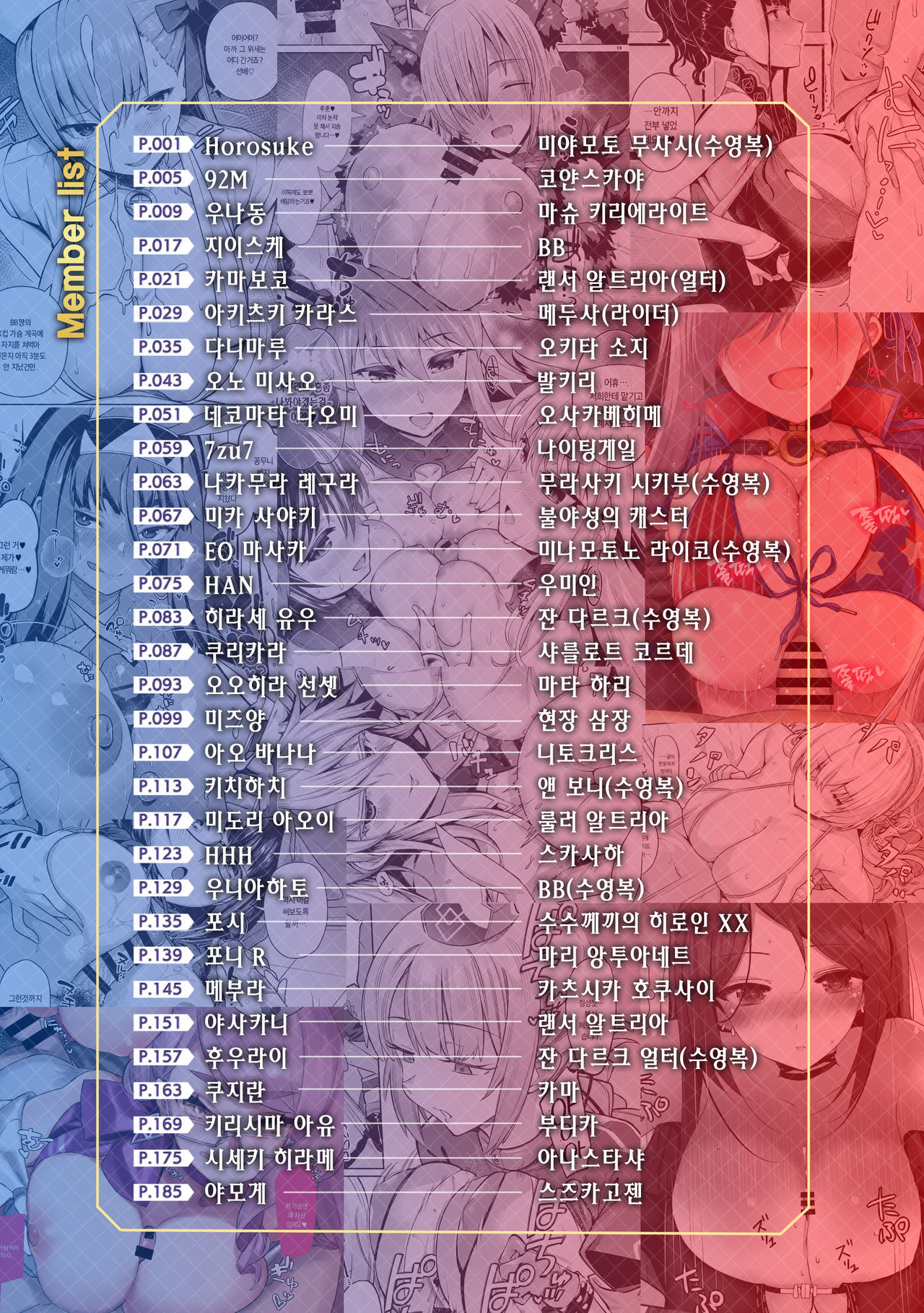 Nyuukyou Tokuiten Zuridea ~FGO Paizuri Goudou~ | 유협특이점 즈리데아 ~FGO 파이즈리 합동지~ page 2 full