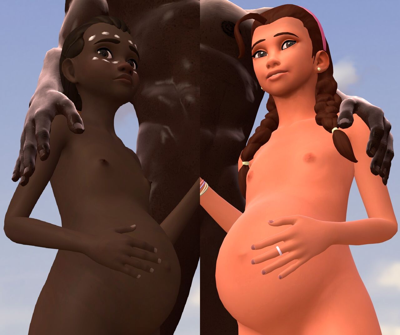 Pregnant Beach page 1 full