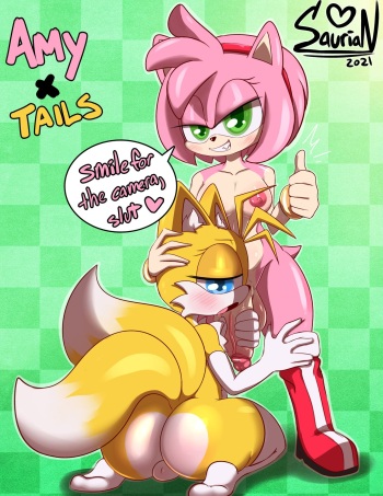 Amy x Tails cover