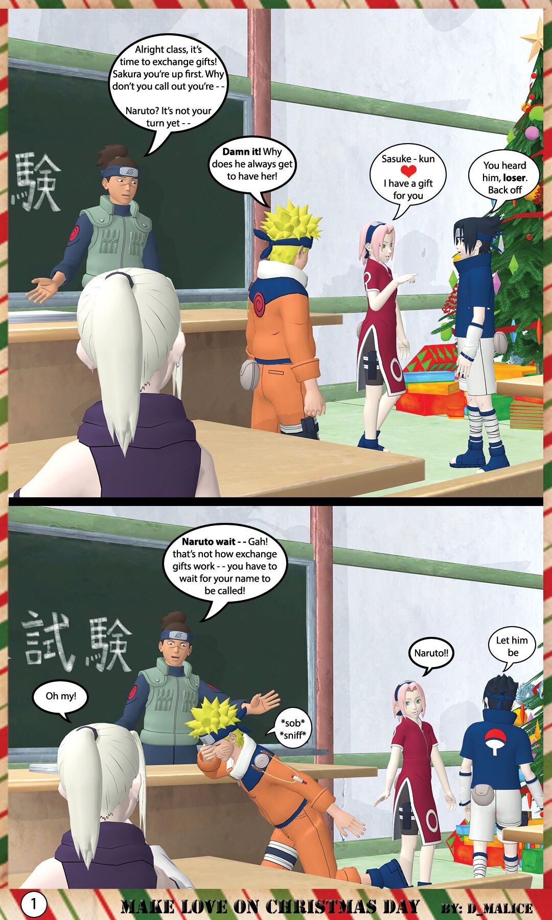 Make Love On Christmas Day - On Going Comic page 2 full
