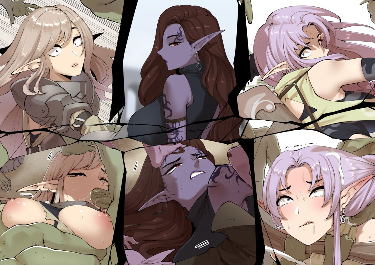 The case of an Elf defeated by goblins page 1 full
