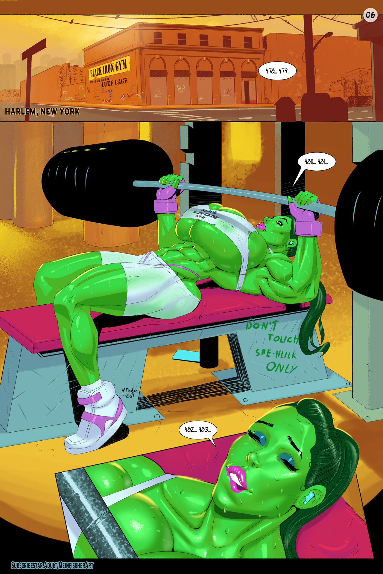 Venom's Kiss 2 page 6 full