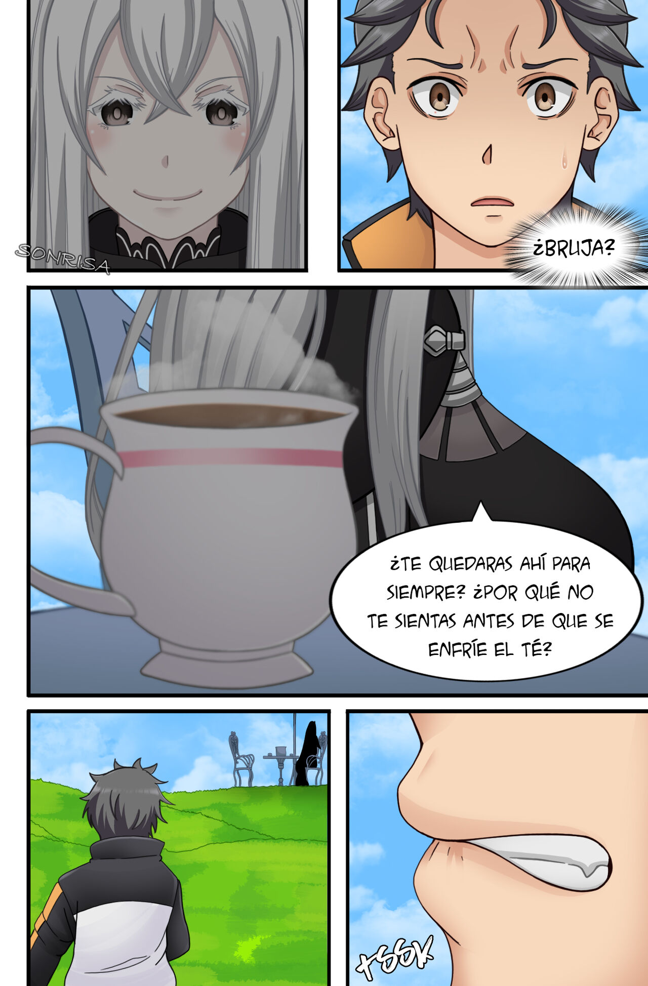 ''Re: Zero Hora del Té'' Remake page 4 full