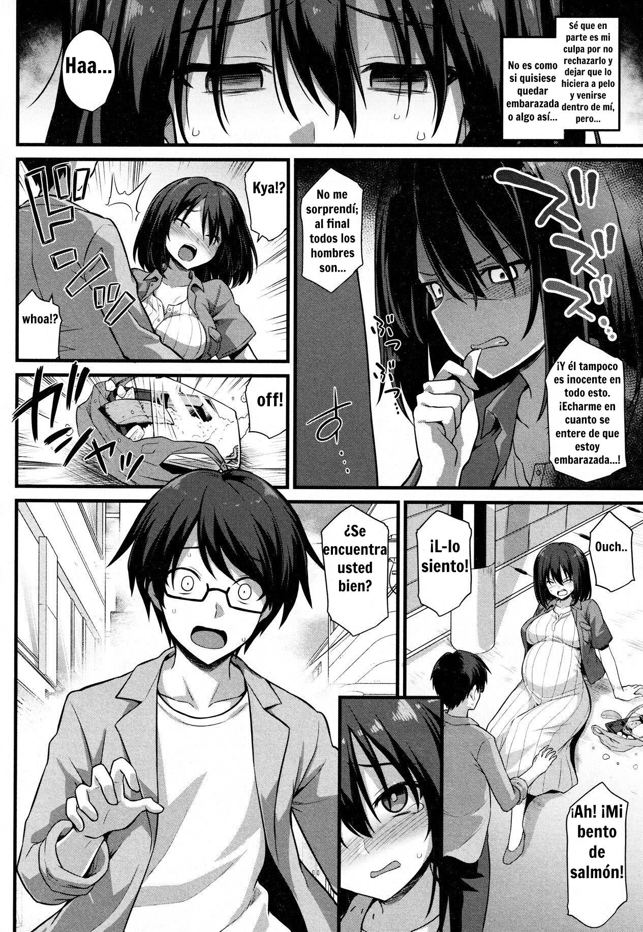 Quiero hacer feliz a AYUMI / Kokutou Nikke   Spanish. page 6 full