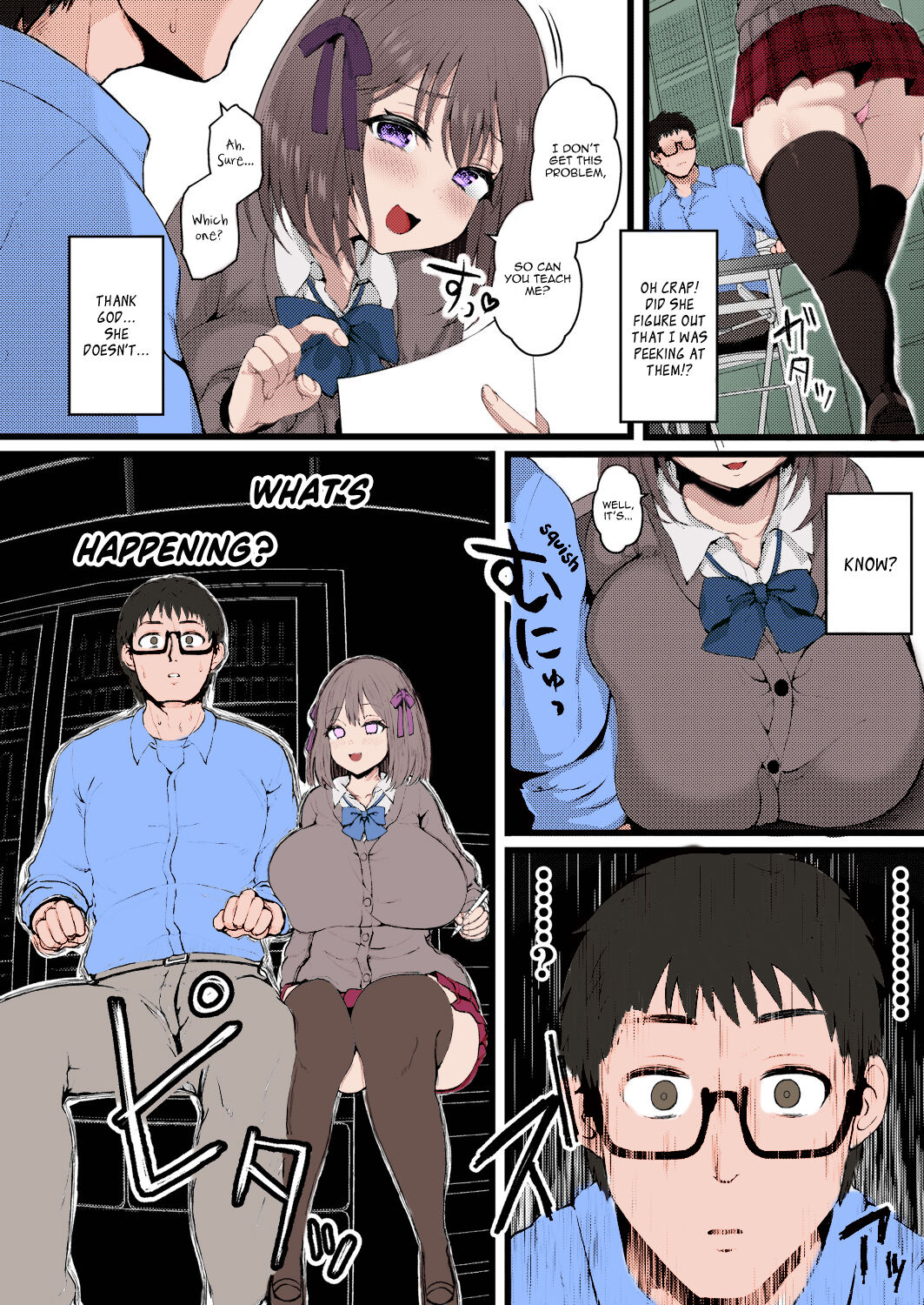 Kanojo ga Iru no de Jaaku na Teishinchou M Cup Amaama Ijiwaru Oshiego no Yuuwaku ni wa Makemasen | I Have A Girlfriend, So I Won't Be Tempted by My Short, M-cup, Sugary Bully Student's Advances. page 6 full