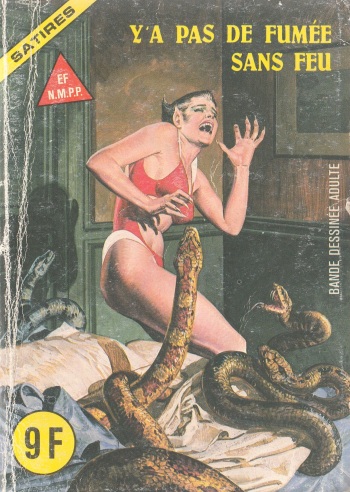 Satires 052 - Y a pas de fumée sans feu cover
