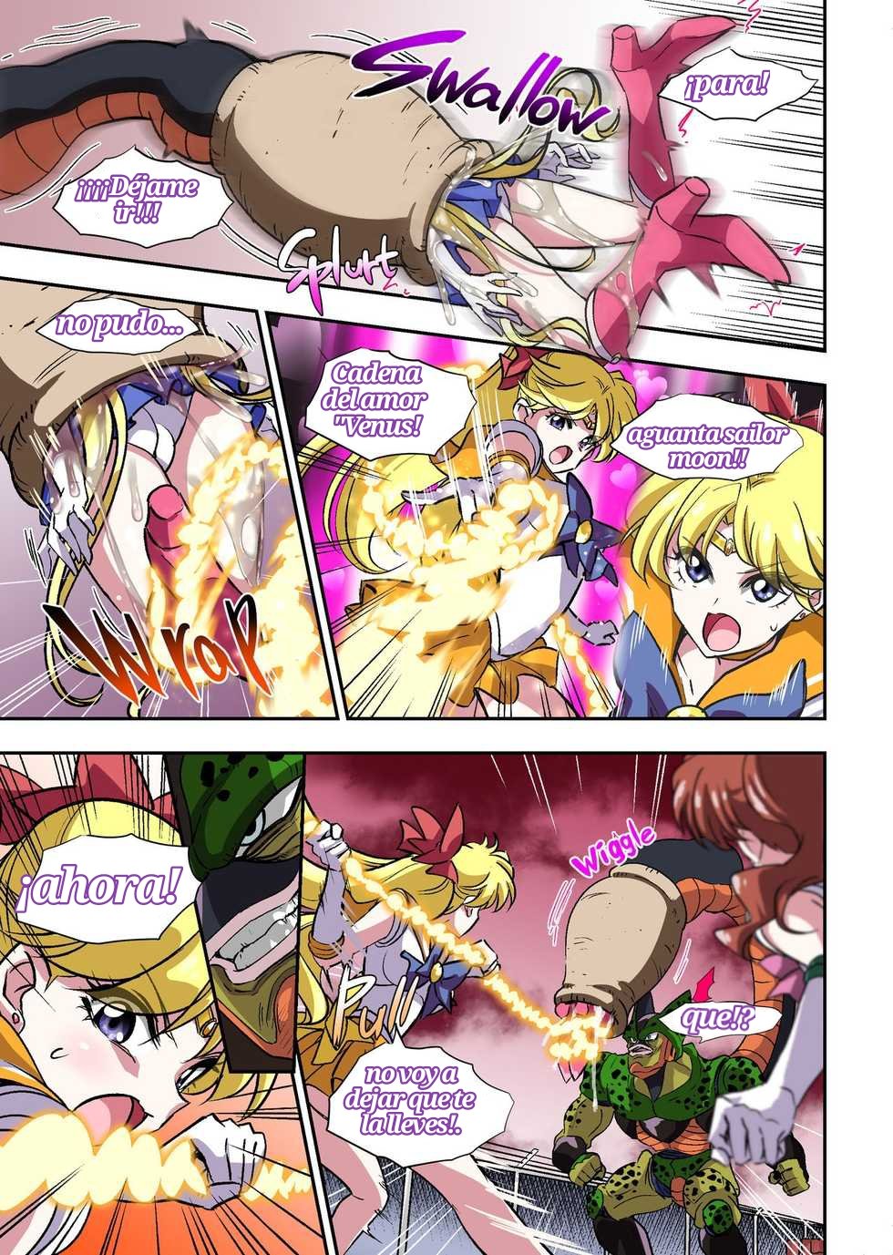 Cell no Esa Ext. Sangetsuhen | Cell's Perfect Meal: Sailor Moon V page 6 full
