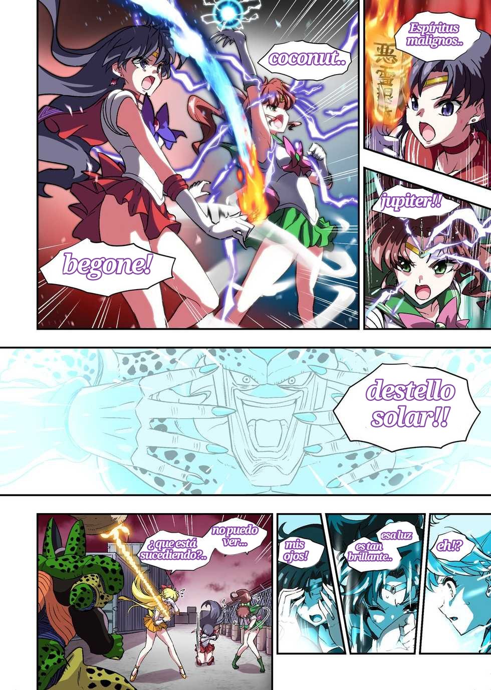 Cell no Esa Ext. Sangetsuhen | Cell's Perfect Meal: Sailor Moon V page 7 full