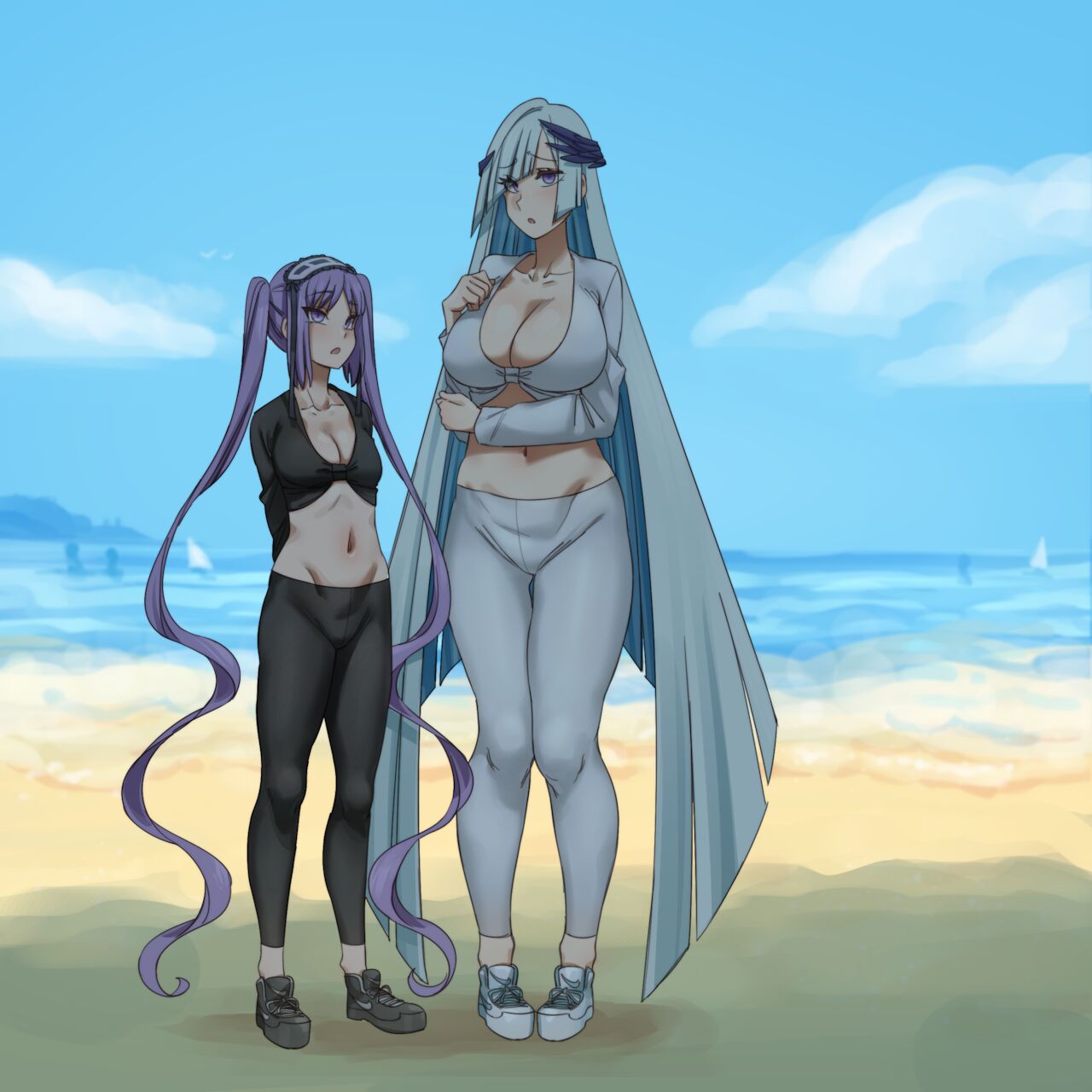 Stheno &amp; Brynhildr commission page 4 full