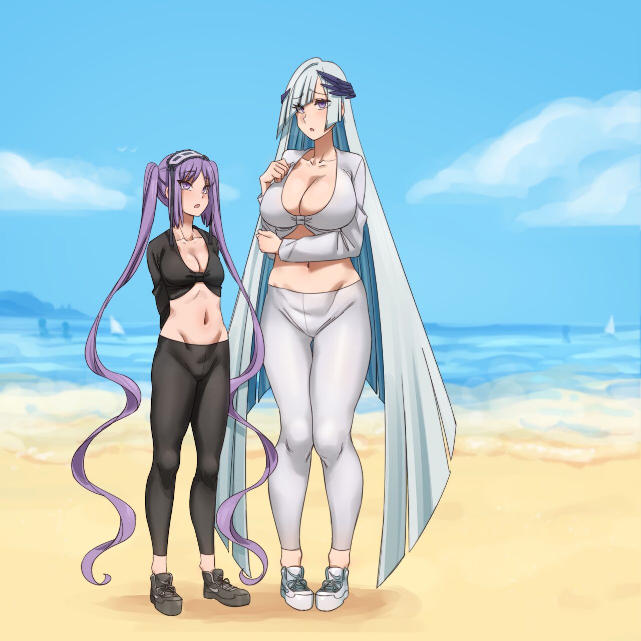 Stheno &amp; Brynhildr commission page 5 full