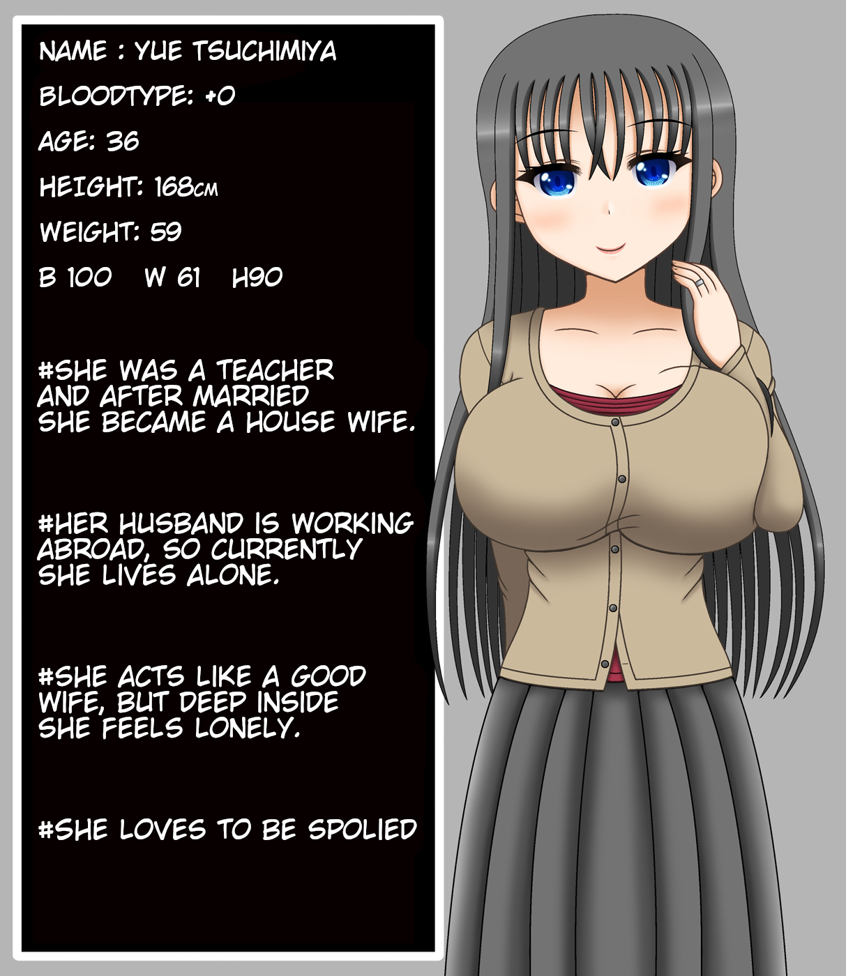 Tsuchimiya Yue 36-sai ~Hitozuma Bounyuu Keikaku ~ page 1 full