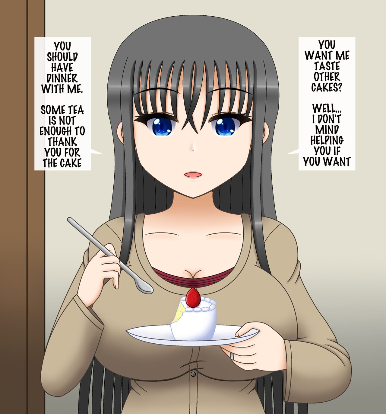 Tsuchimiya Yue 36-sai ~Hitozuma Bounyuu Keikaku ~ page 8 full