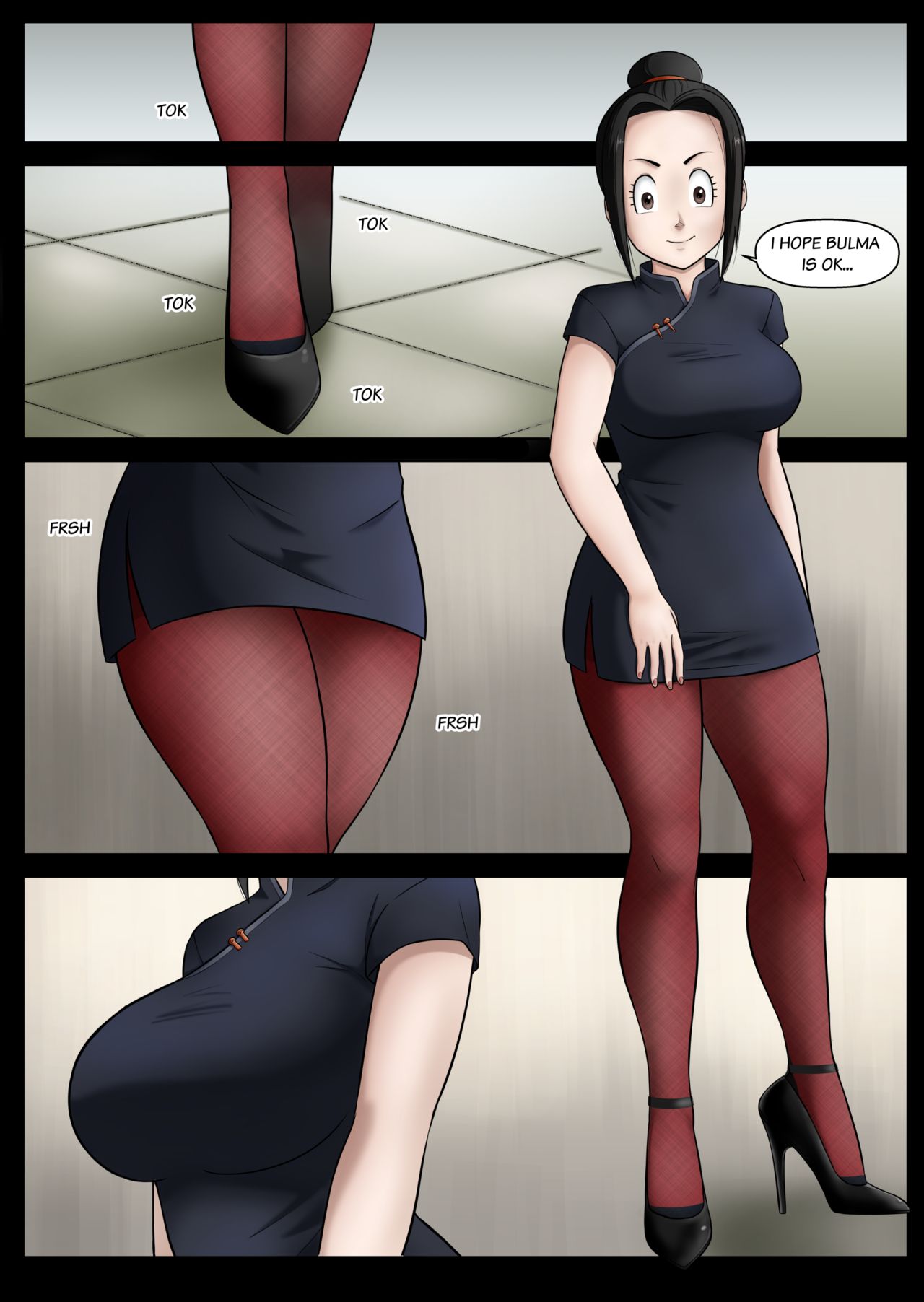 DBZ: Chi-Chi's Asylum Visit page 3 full