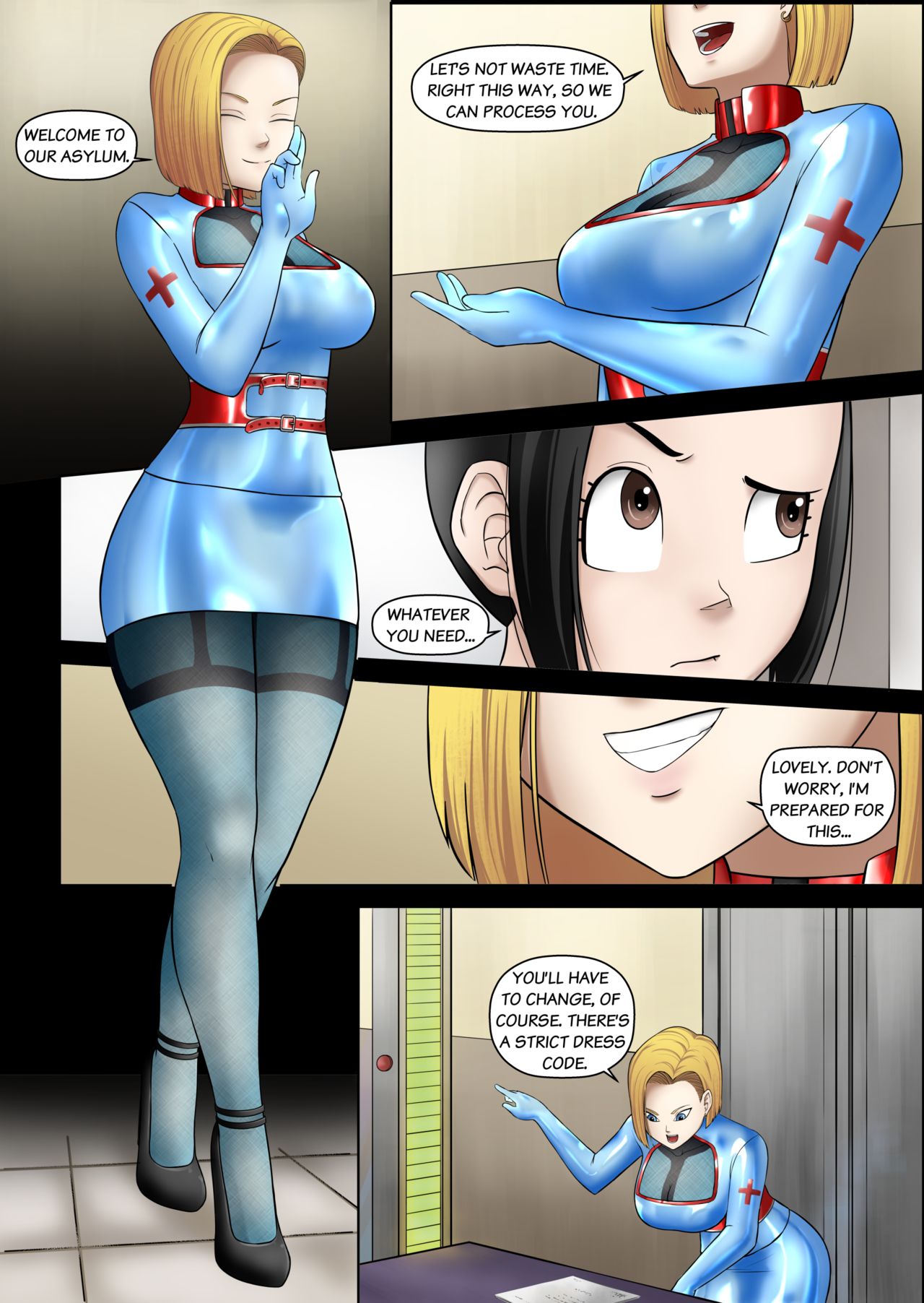 DBZ: Chi-Chi's Asylum Visit page 5 full
